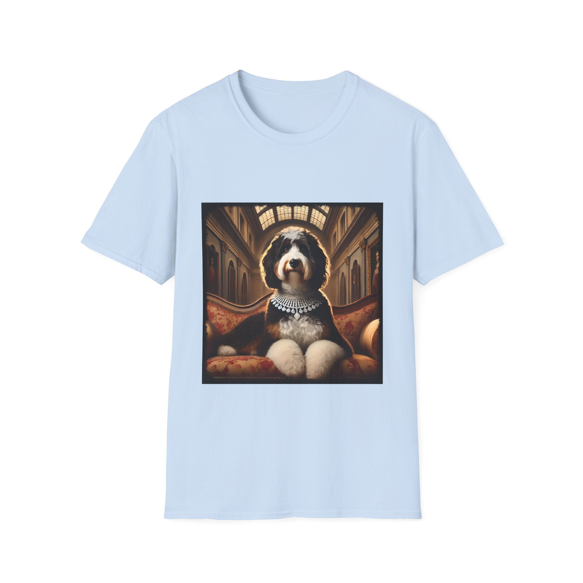 Bernedoodle Diamond Princess | Unisex Dog T-Shirt