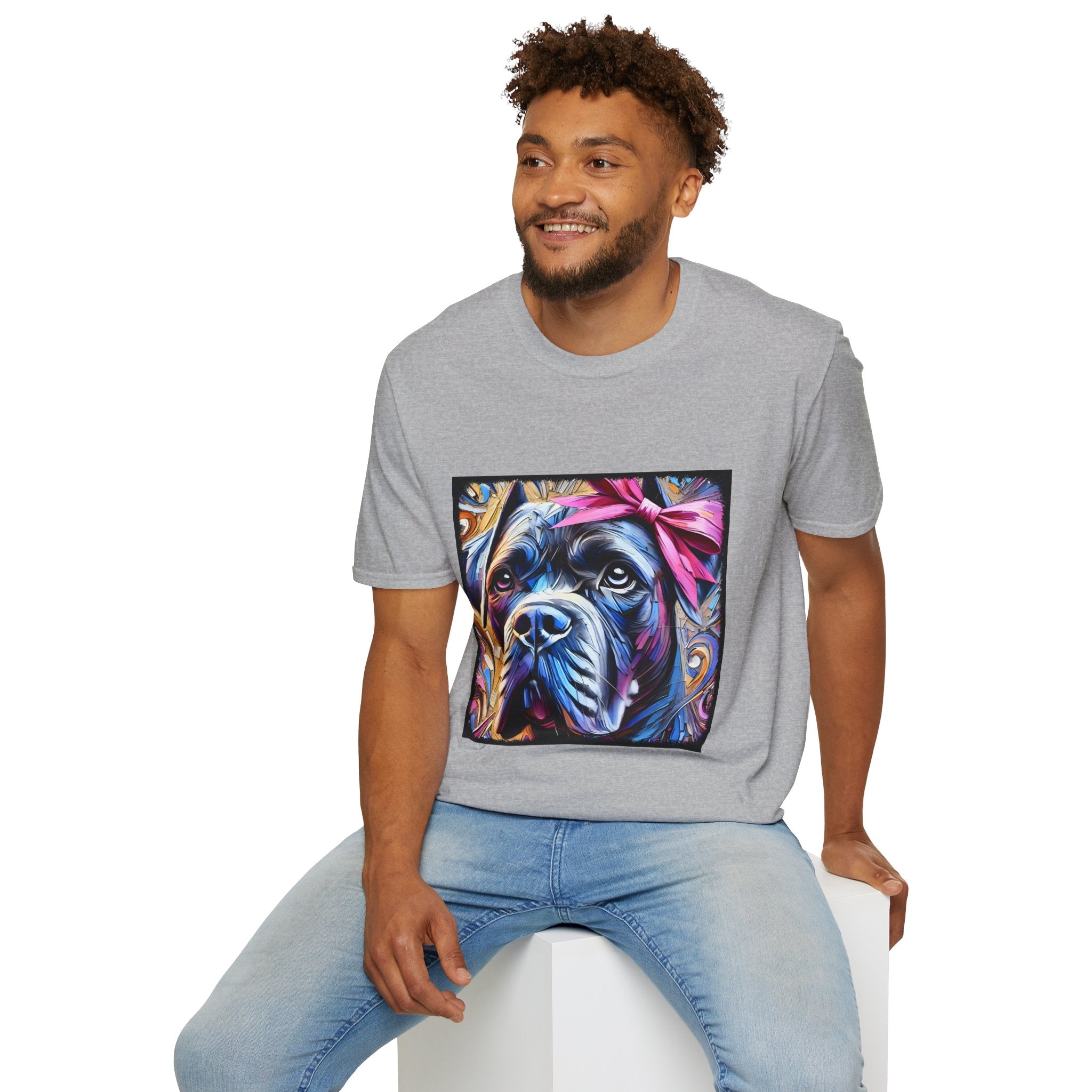 Cane Corso Beautiful Blue Swirl | Unisex Dog T-Shirt