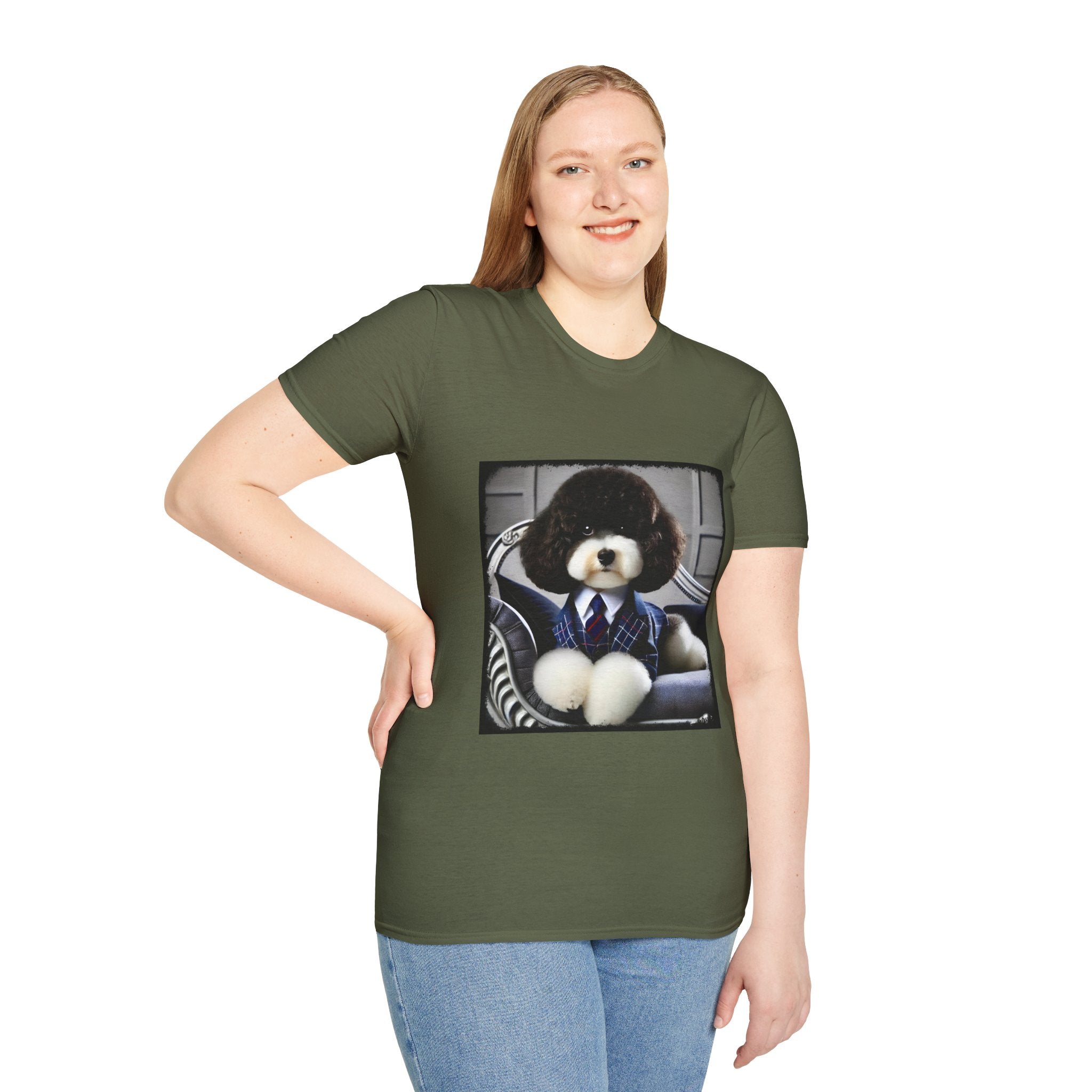 Poodle Dapper Dude| Unisex Dog T-Shirt