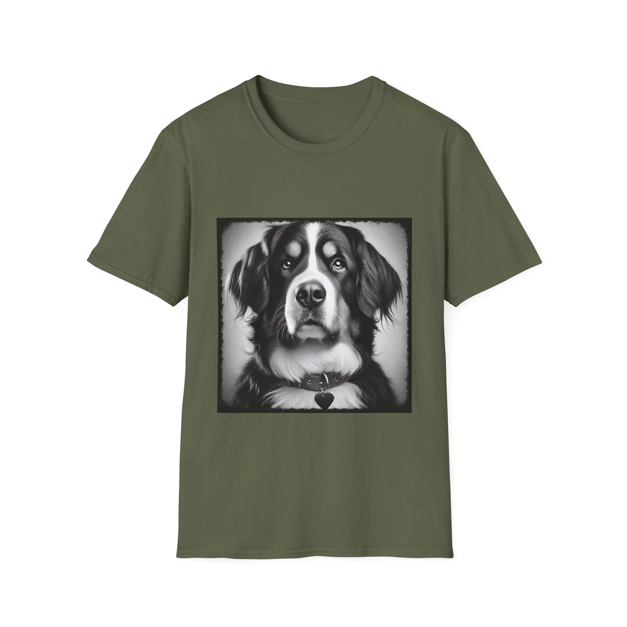Bernese Mountain Dog Sweet Heart | Unisex Dog T-Shirt