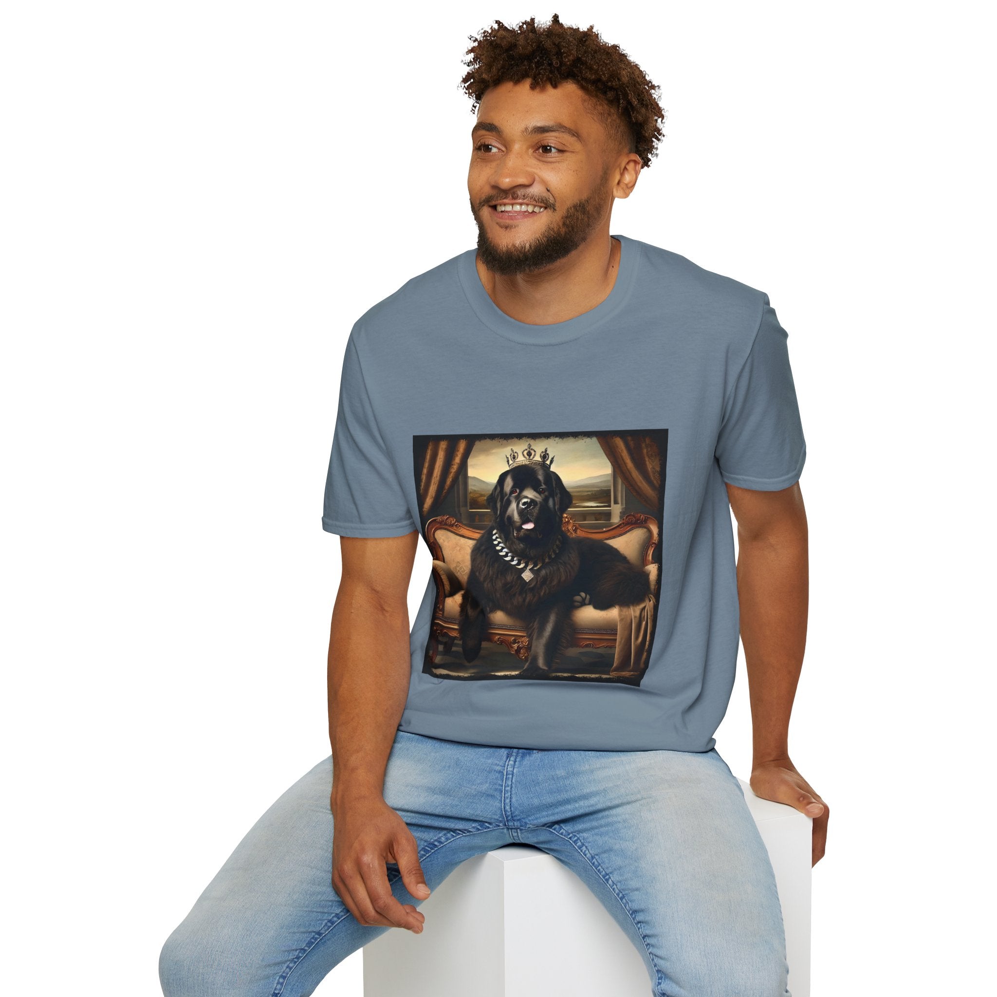 Newfoundland Posh Prince | Unisex Dog T-Shirt