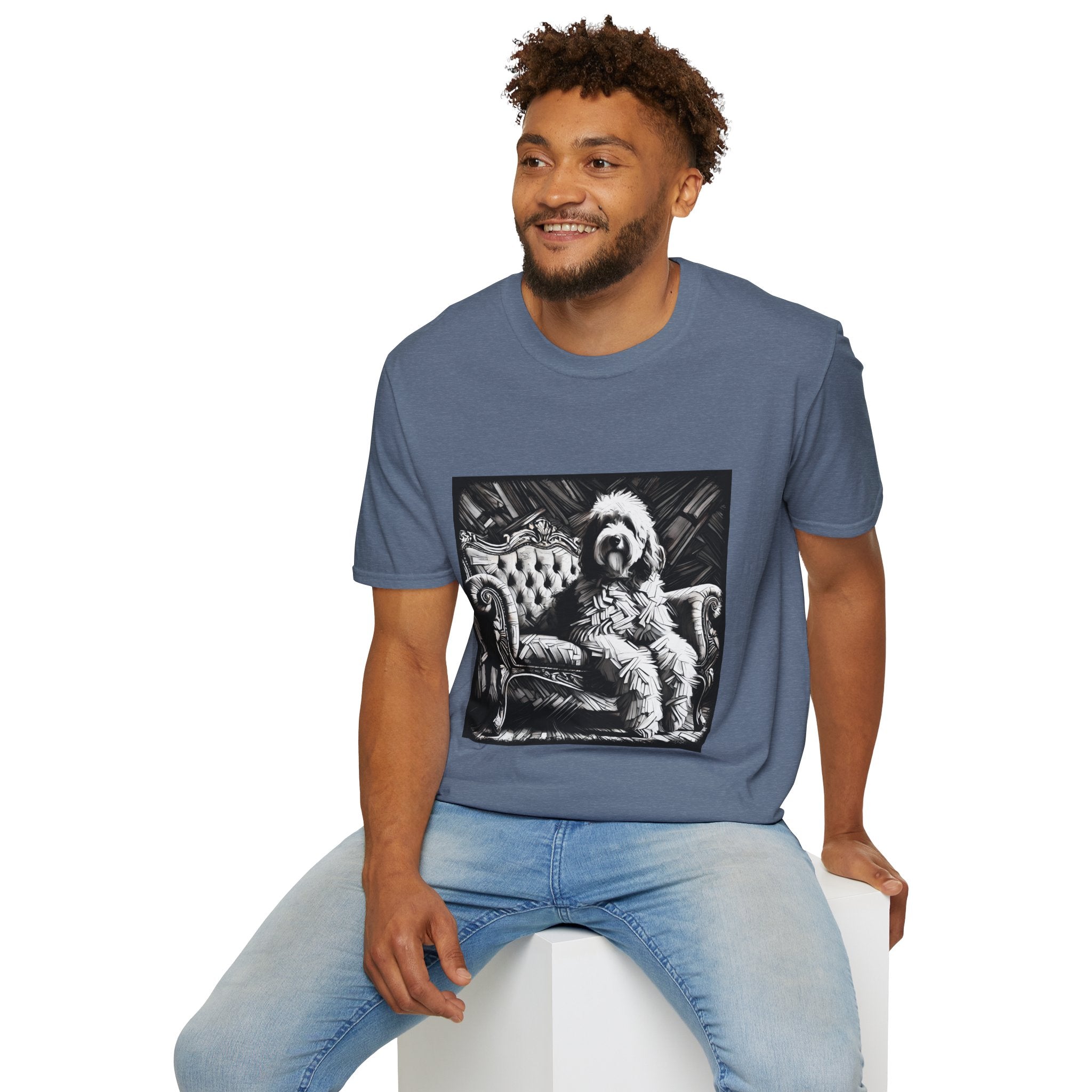 Bernedoodle B&W Bold | Unisex Dog T-Shirt