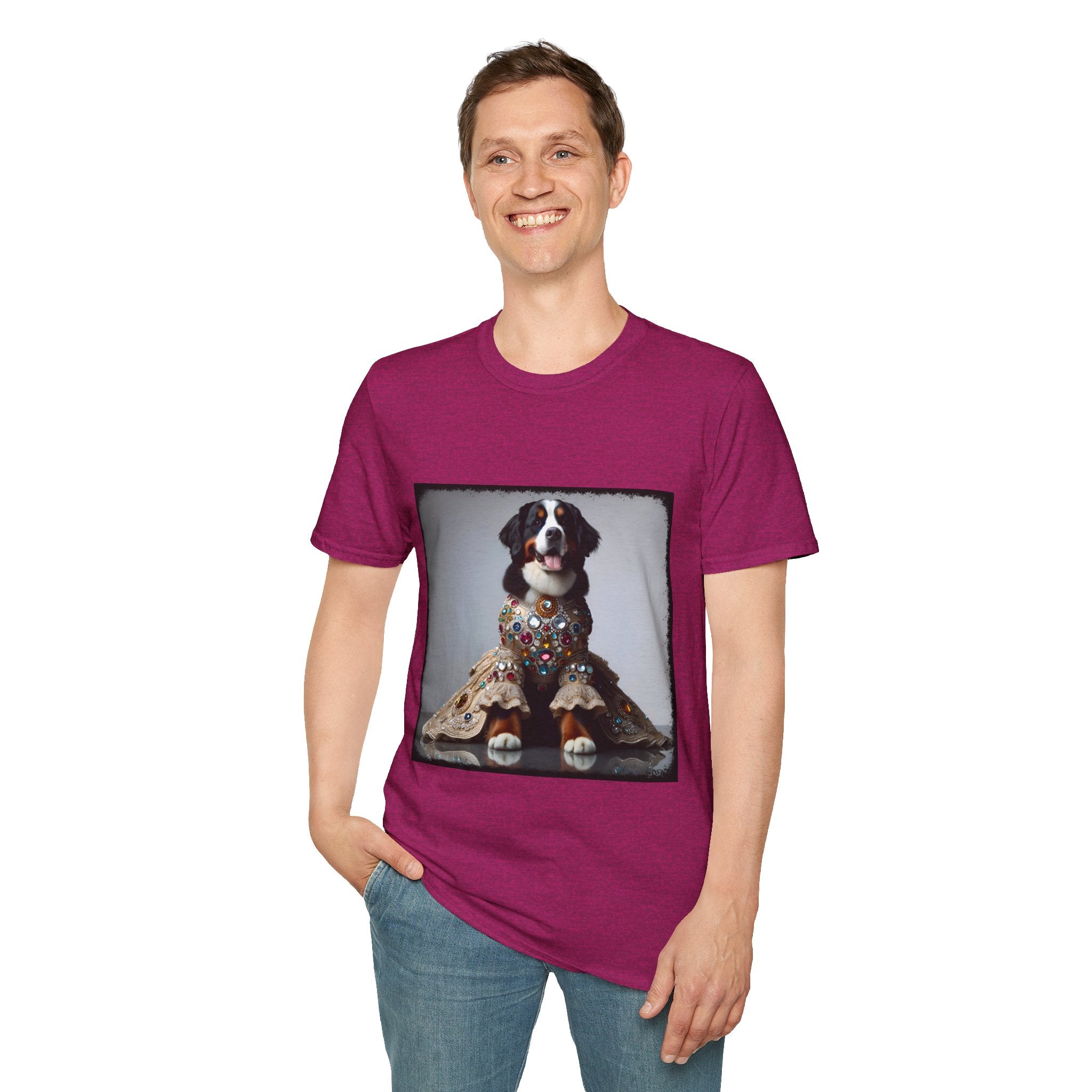 Bernese Mountain Dog Luxe Treasure | Unisex Dog T-Shirt