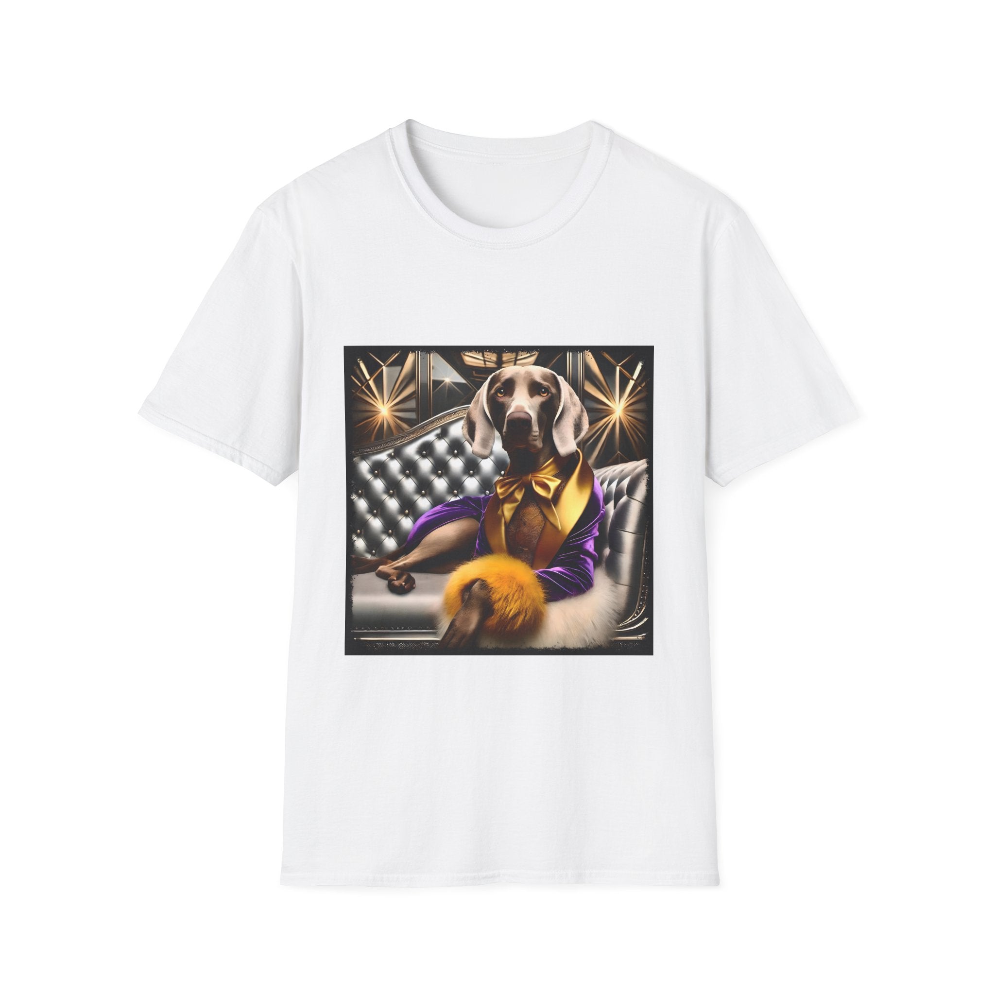 Weimaraner Lounge Icon | Unisex Dog T-Shirt