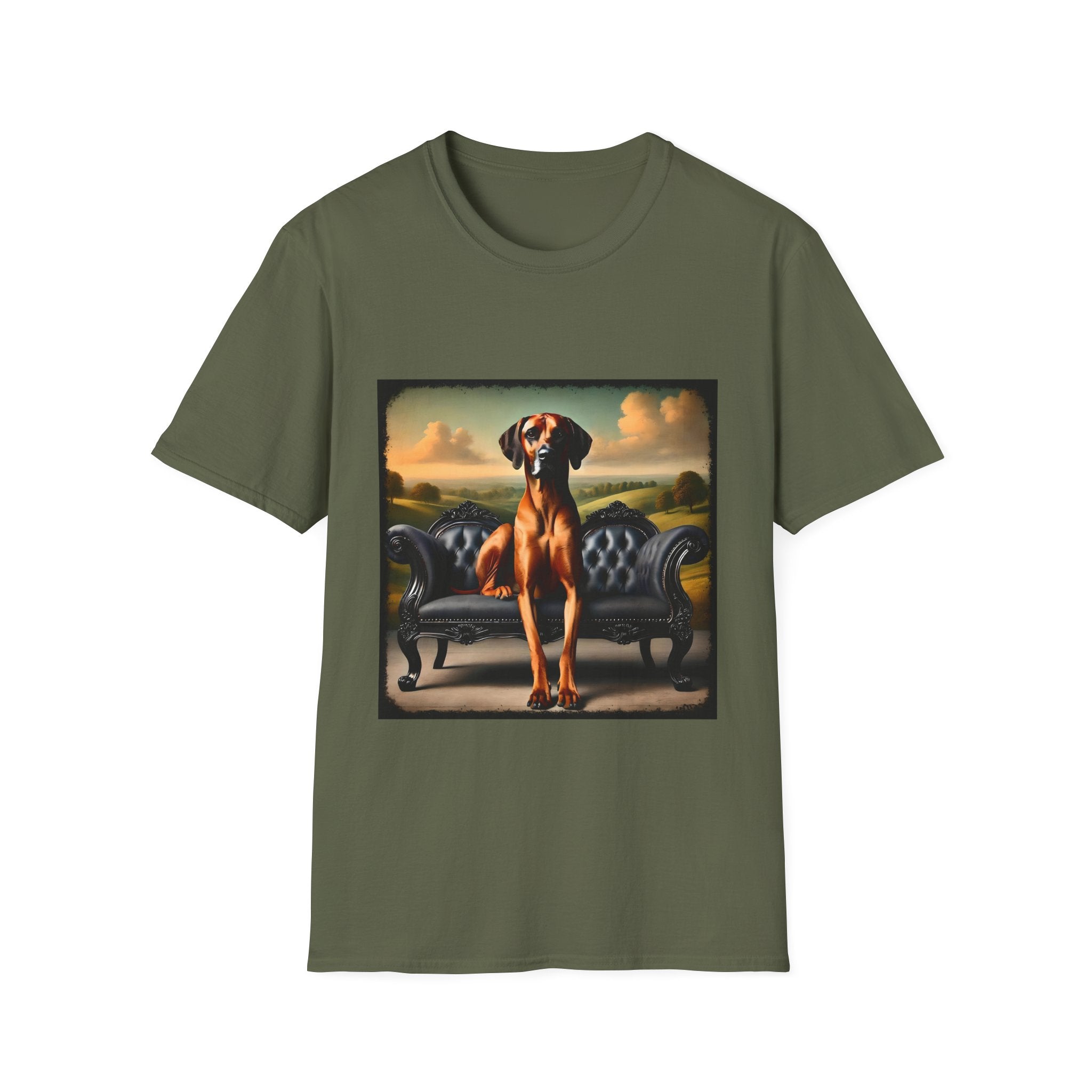 Rhodesian Ridgeback Portrait | Unisex Dog T-Shirt
