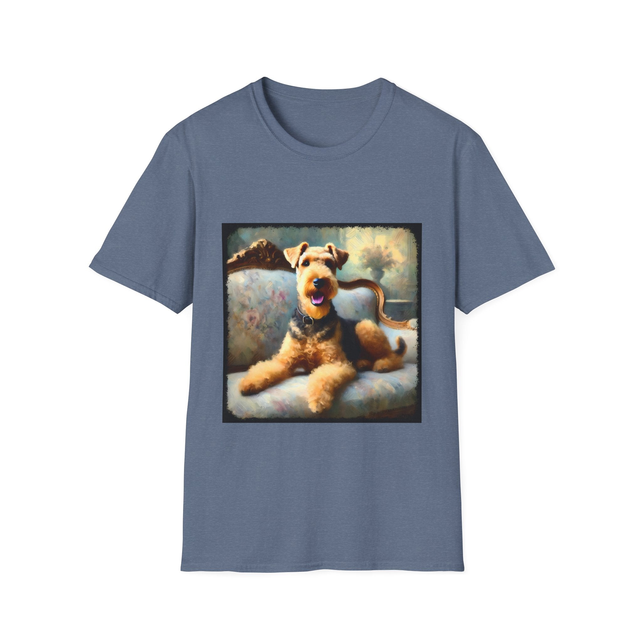 Airedale Terrier Classic Portrait | Unisex Dog T-Shirt