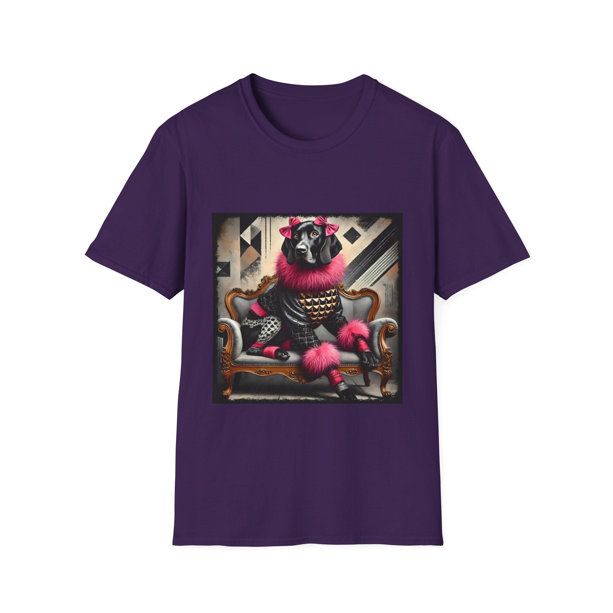 German Shorthaired Pointer Chic Rocker | Unisex Dog T-Shirt
