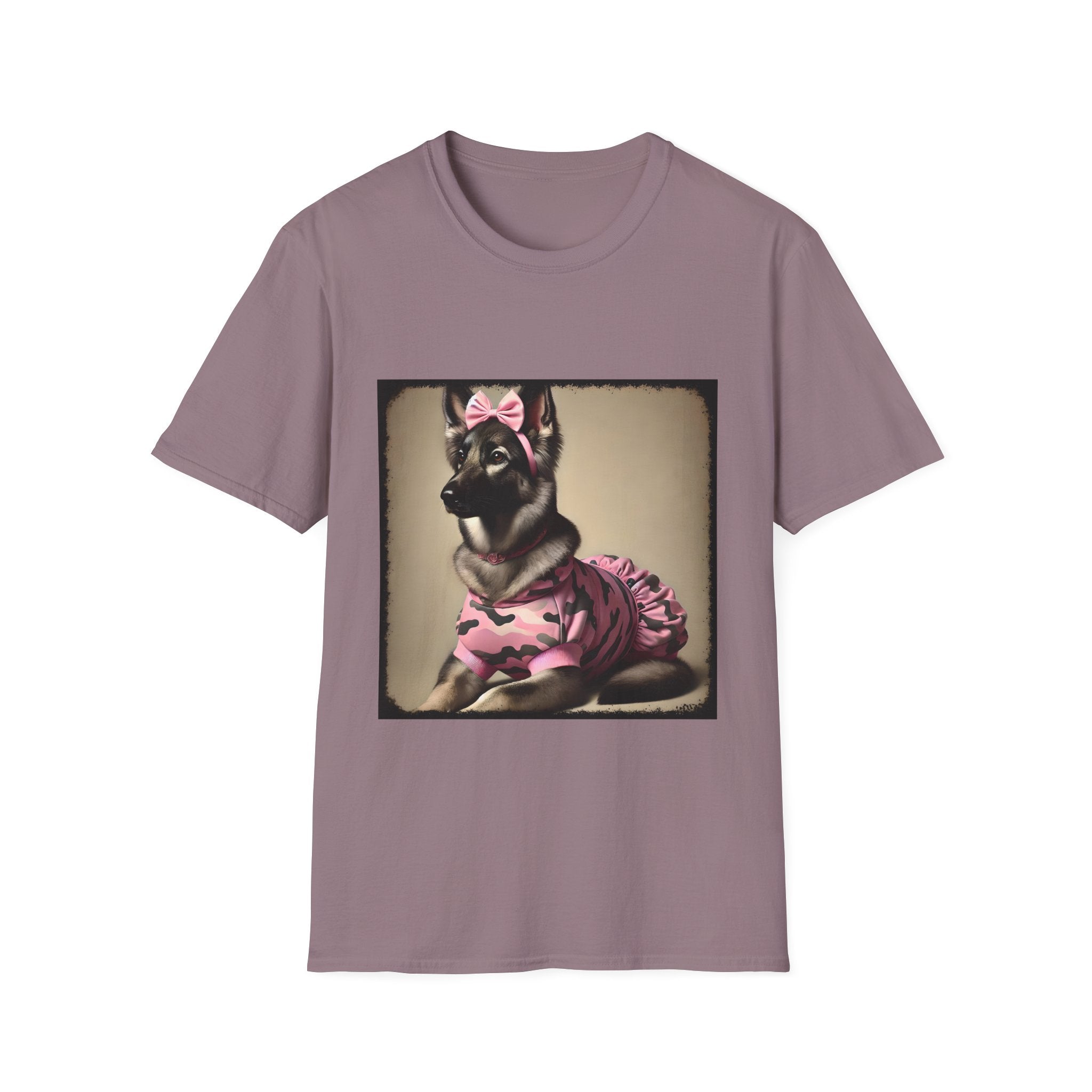 German Shepherd Camo Cutie II | Unisex Dog T-Shirt