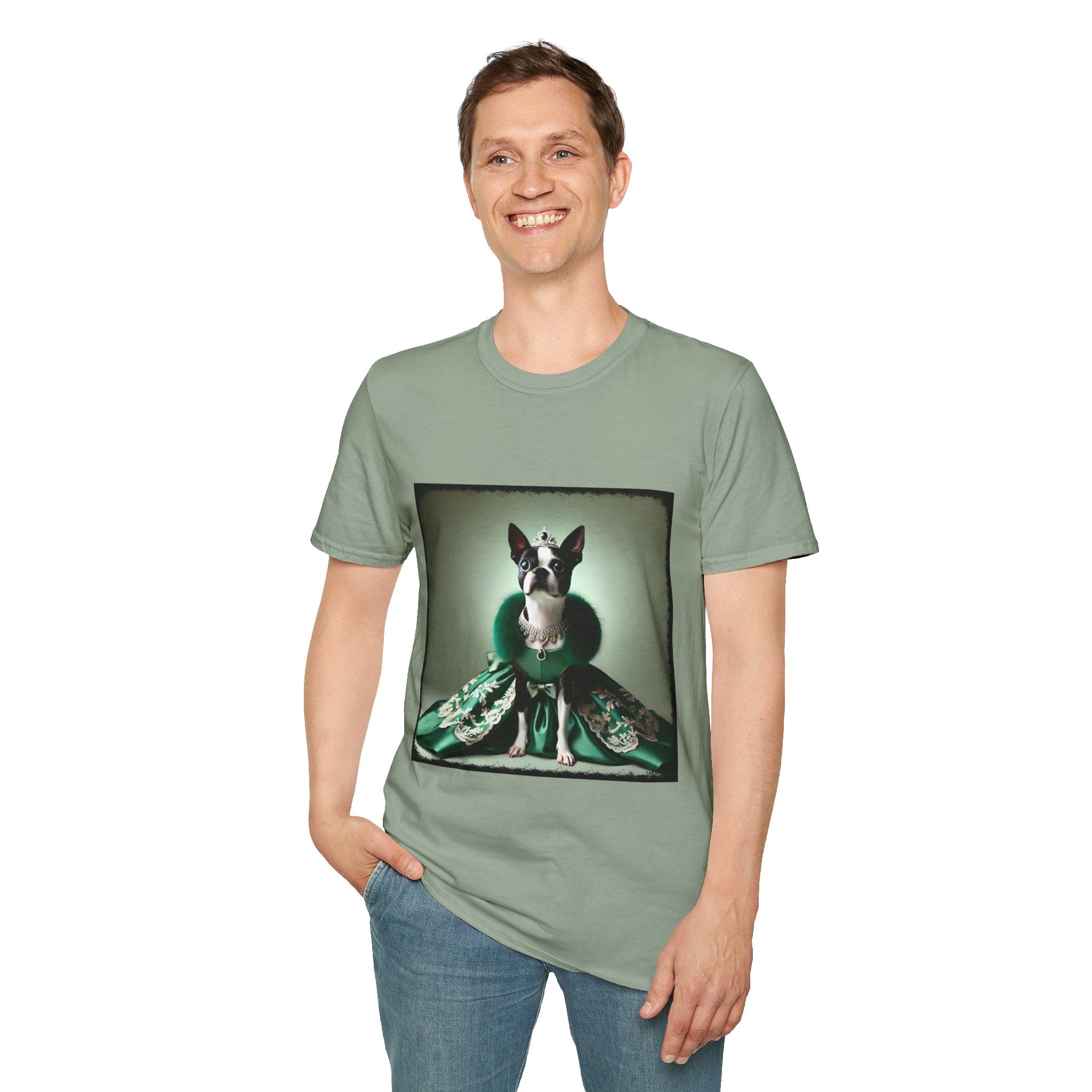 Boston Terrier Pageant Princess | Unisex Dog T-Shirt