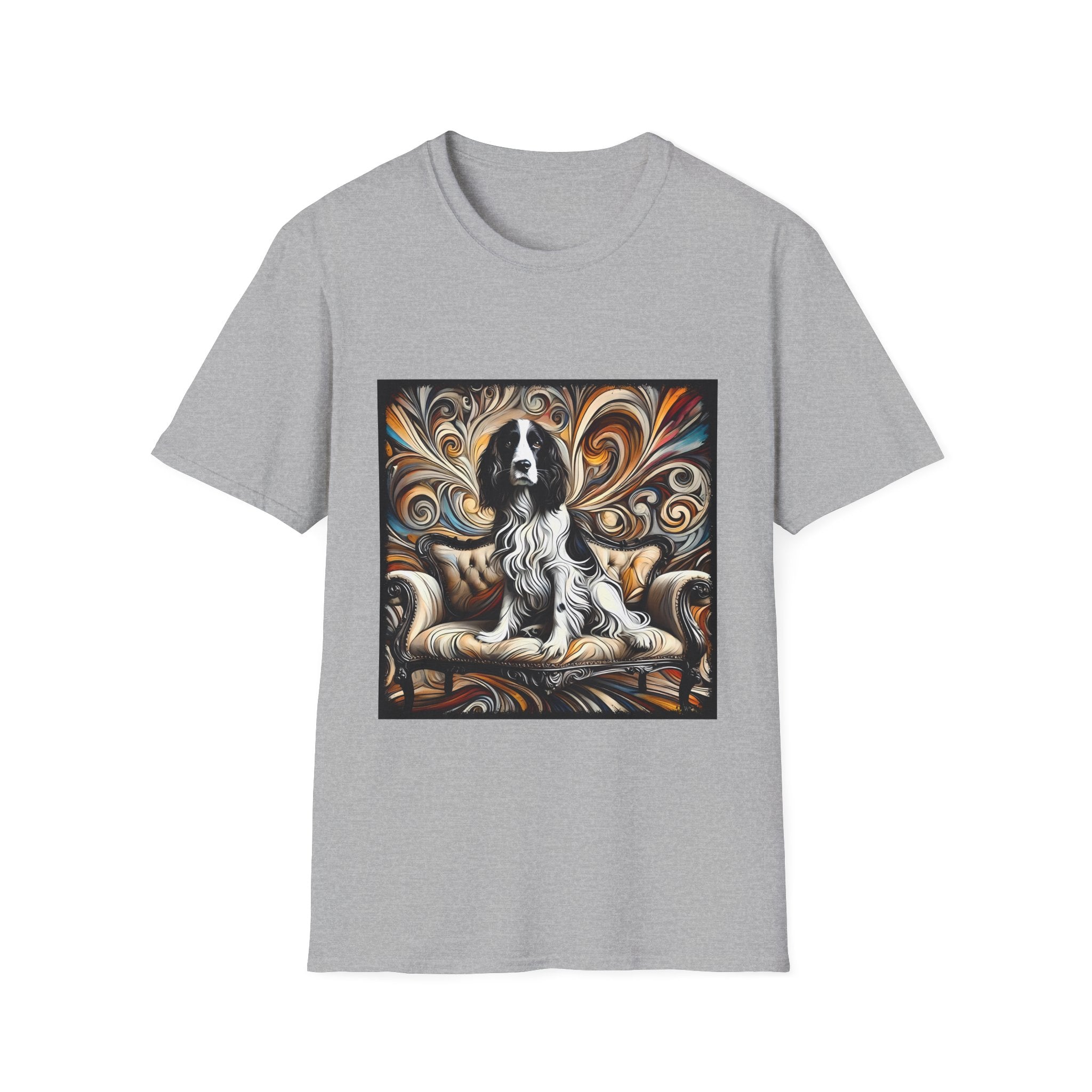 English Springer Spaniel Warm Swirl | Unisex Dog T-Shirt