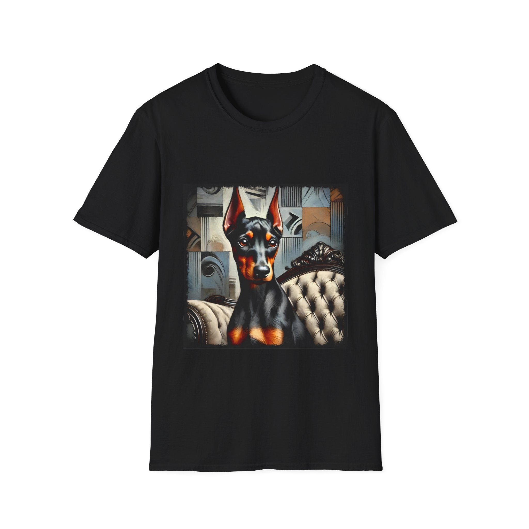 Doberman Pinscher Mini Muse | Unisex Dog T-Shirt