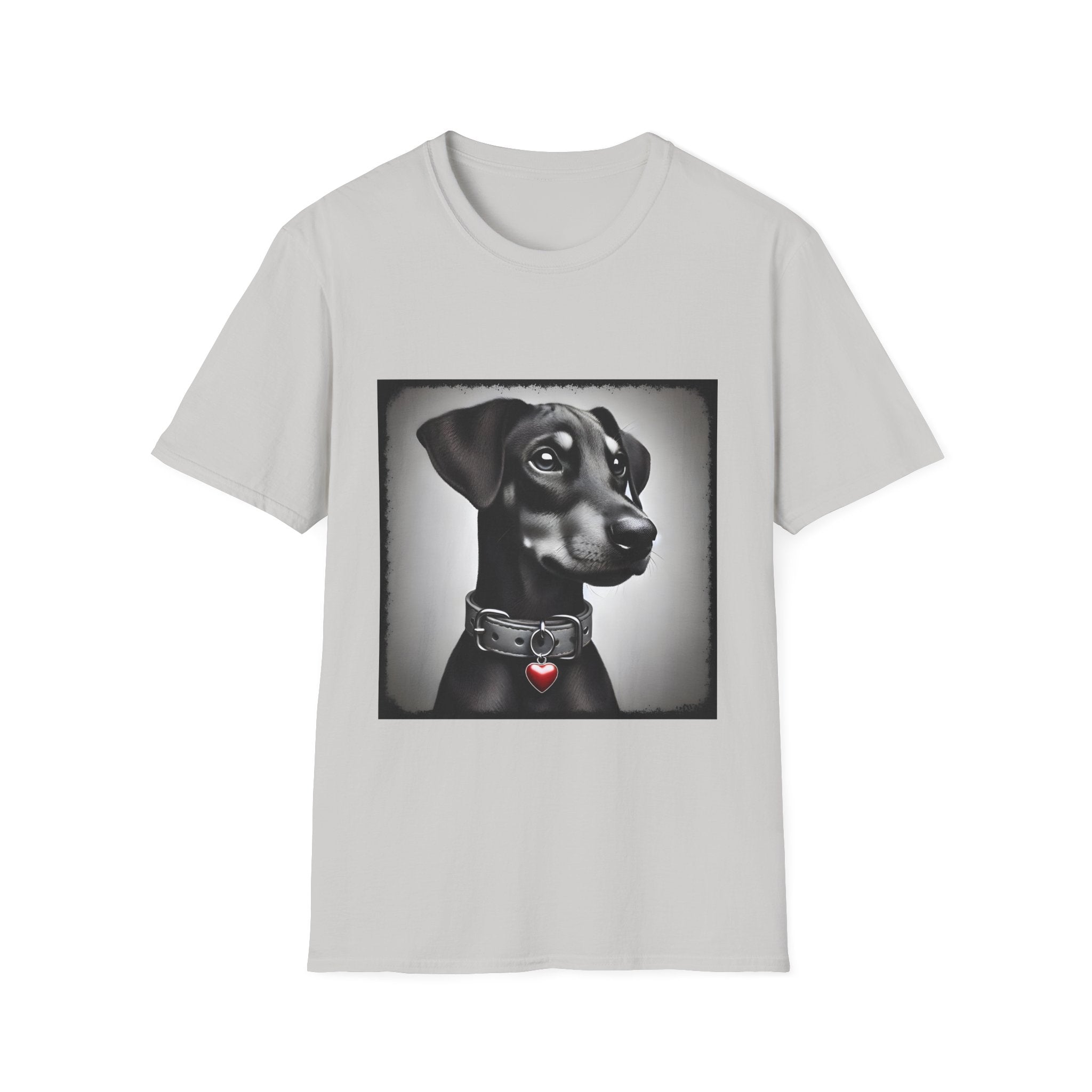Doberman Pinscher Heart Charmer | Unisex Dog T-Shirt