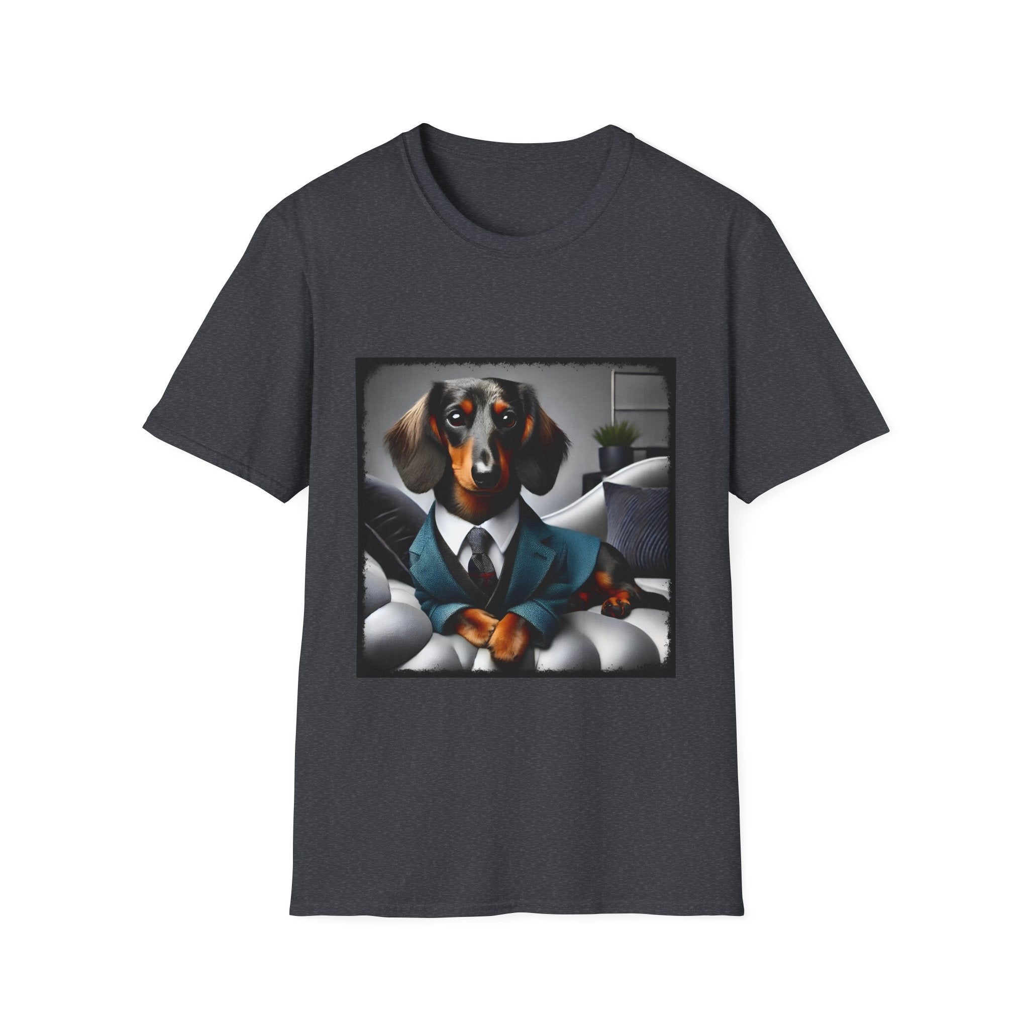 Dachshund Cool Collar | Unisex Dog T-Shirt
