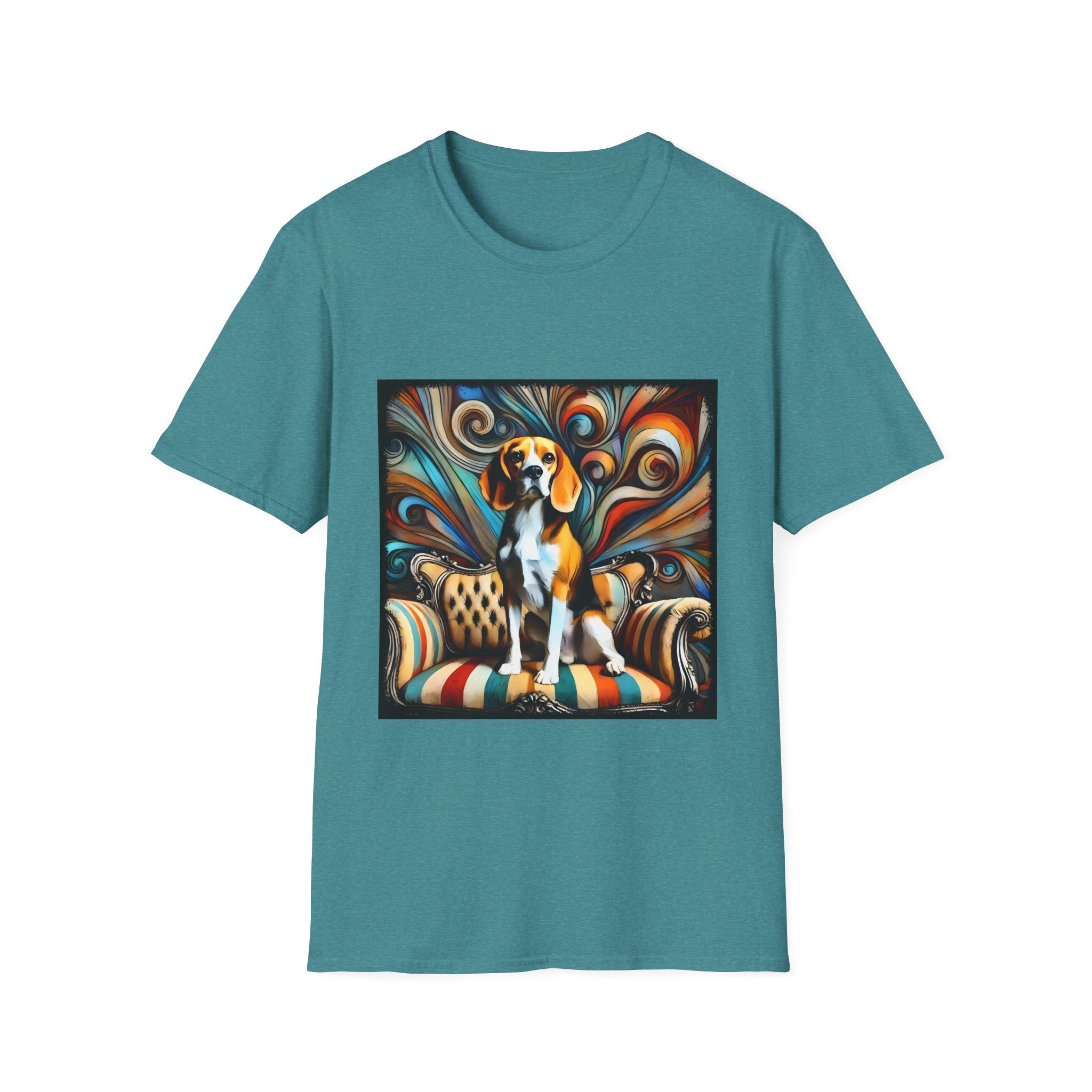 Beagle Warm Swirl | Unisex Dog T-Shirt