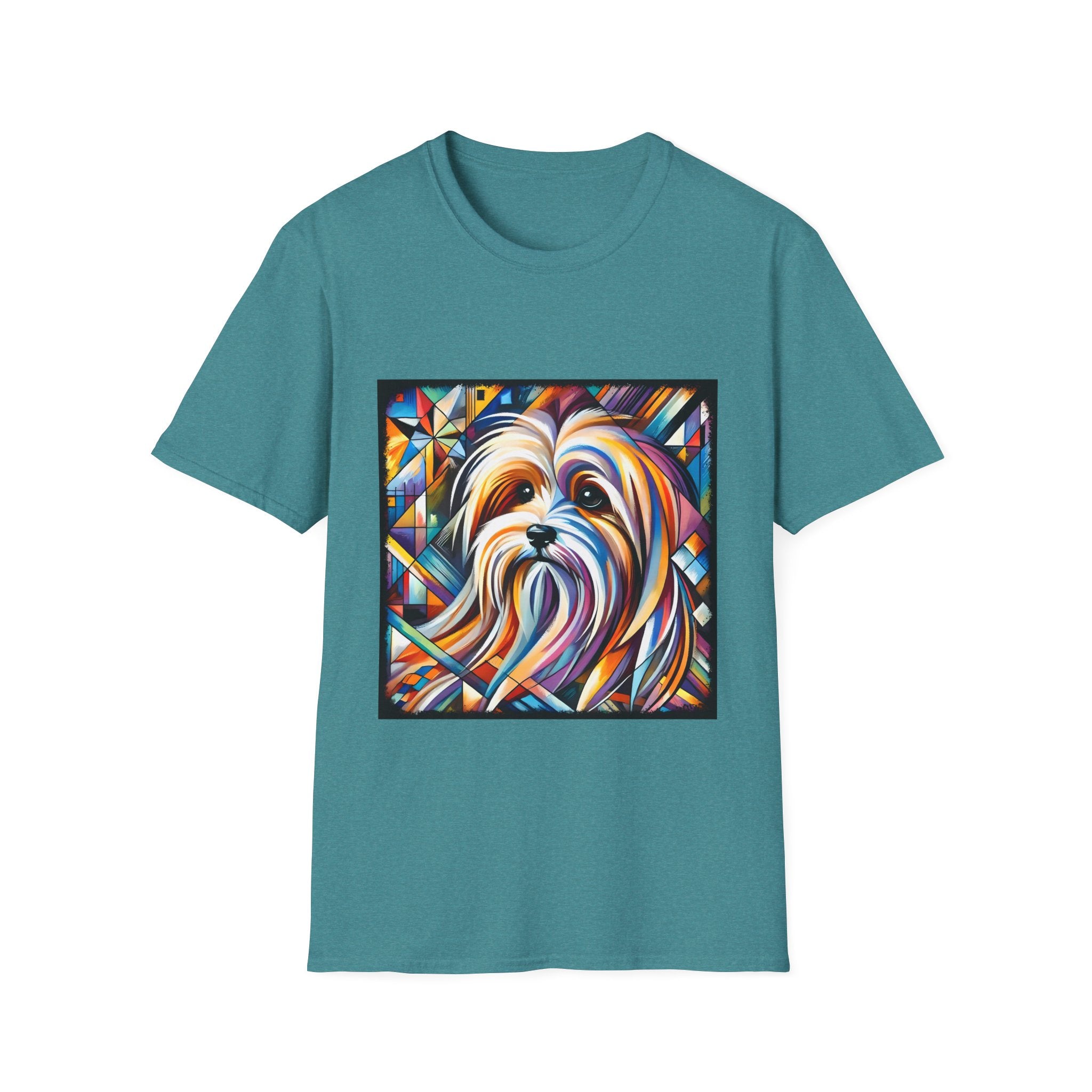 Havanese Multicolor Geometric |  Unisex Dog T-Shirt