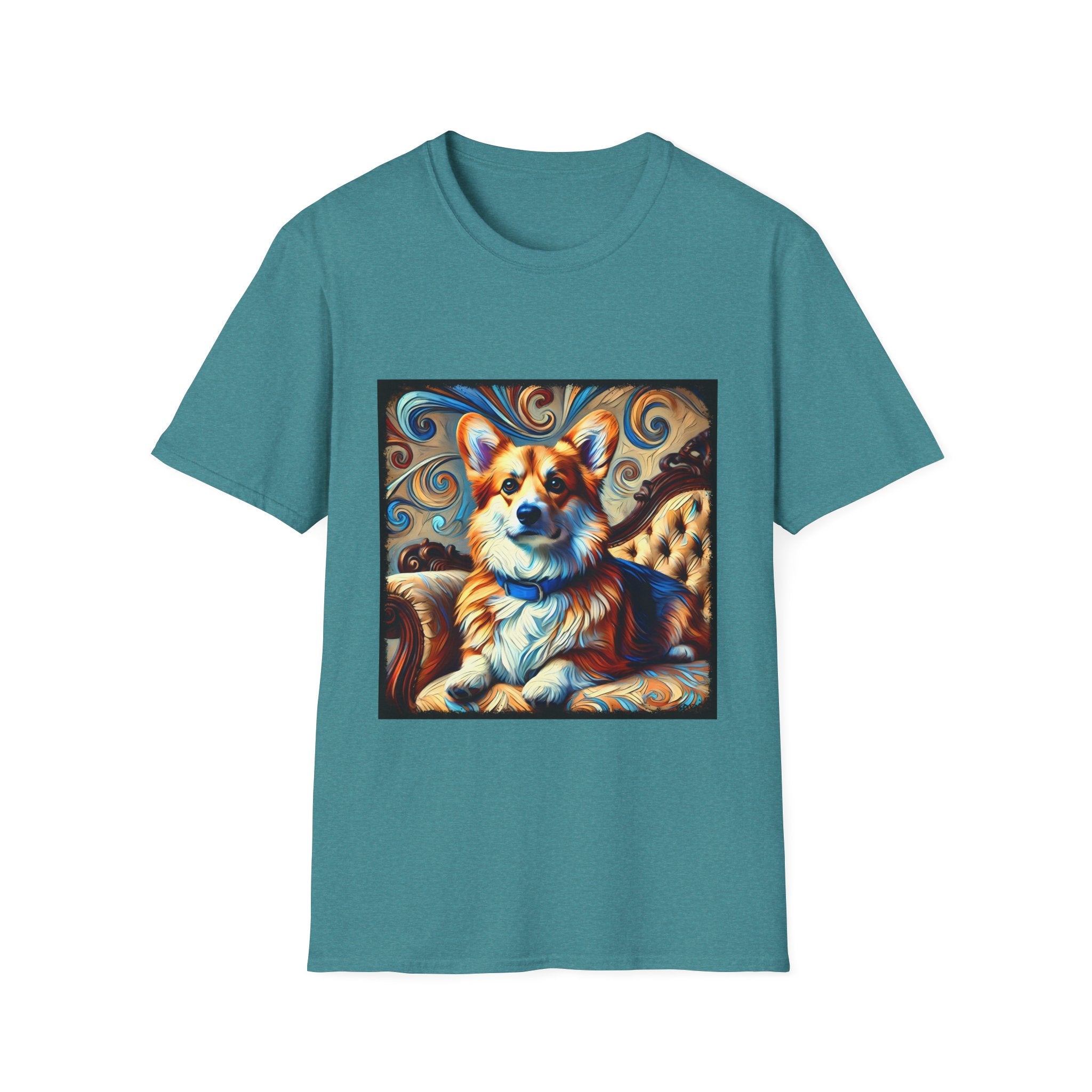 Pembroke Welsh Corgi Warm Swirl | Unisex Dog T-Shirt