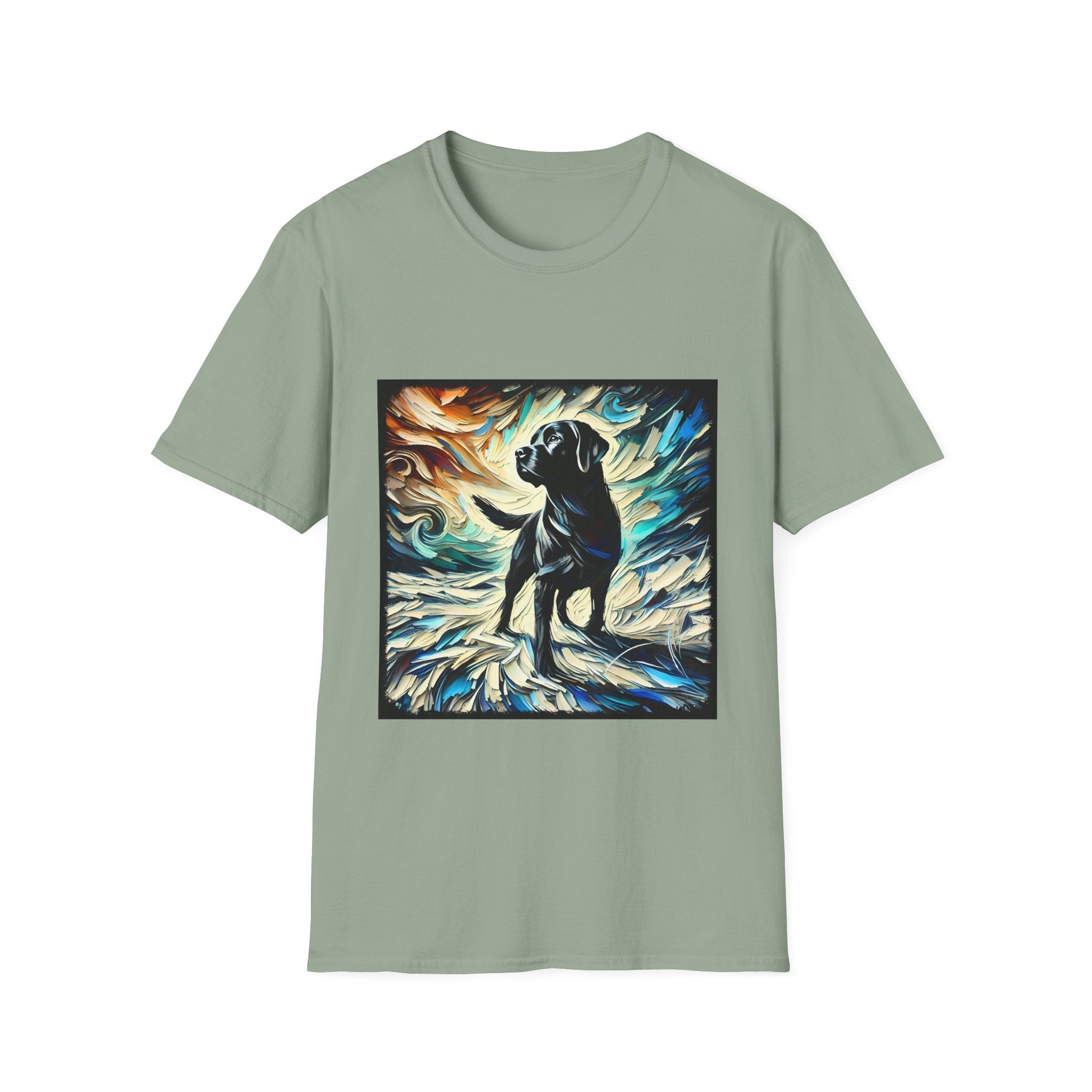 Labrador Retriever Snow Swirl | Unisex Dog T-Shirt