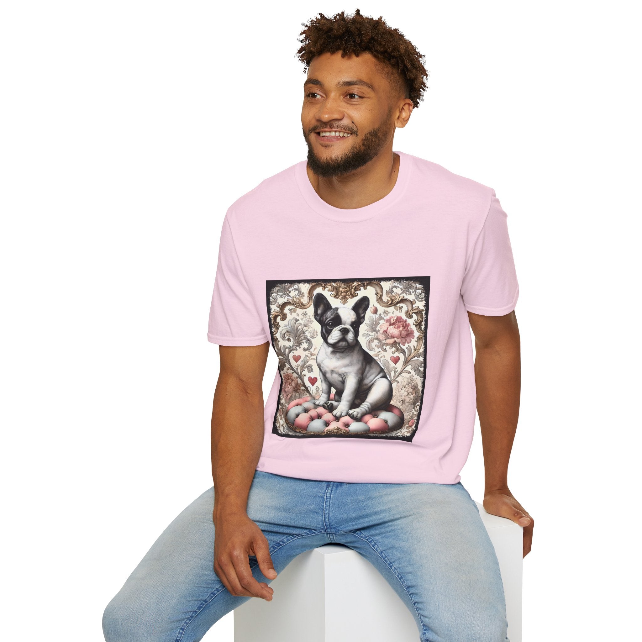 French Bulldog Antique Chic | Unisex Dog T-Shirt