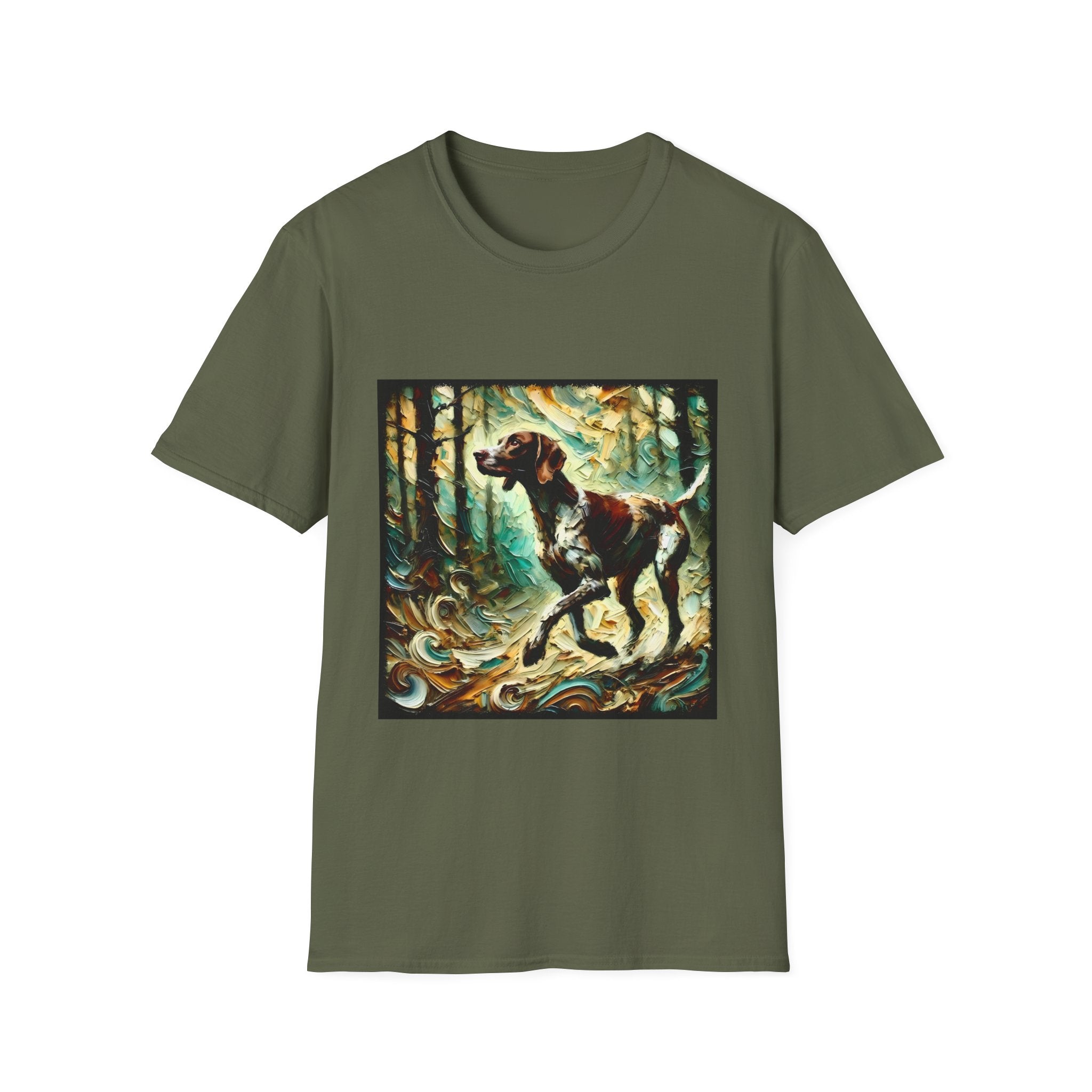 German Shorthaired Pointer Woodland Classic | Unisex Dog T-Shirt