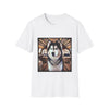 Siberian Husky Frequent Flier | Unisex Dog T-Shirt