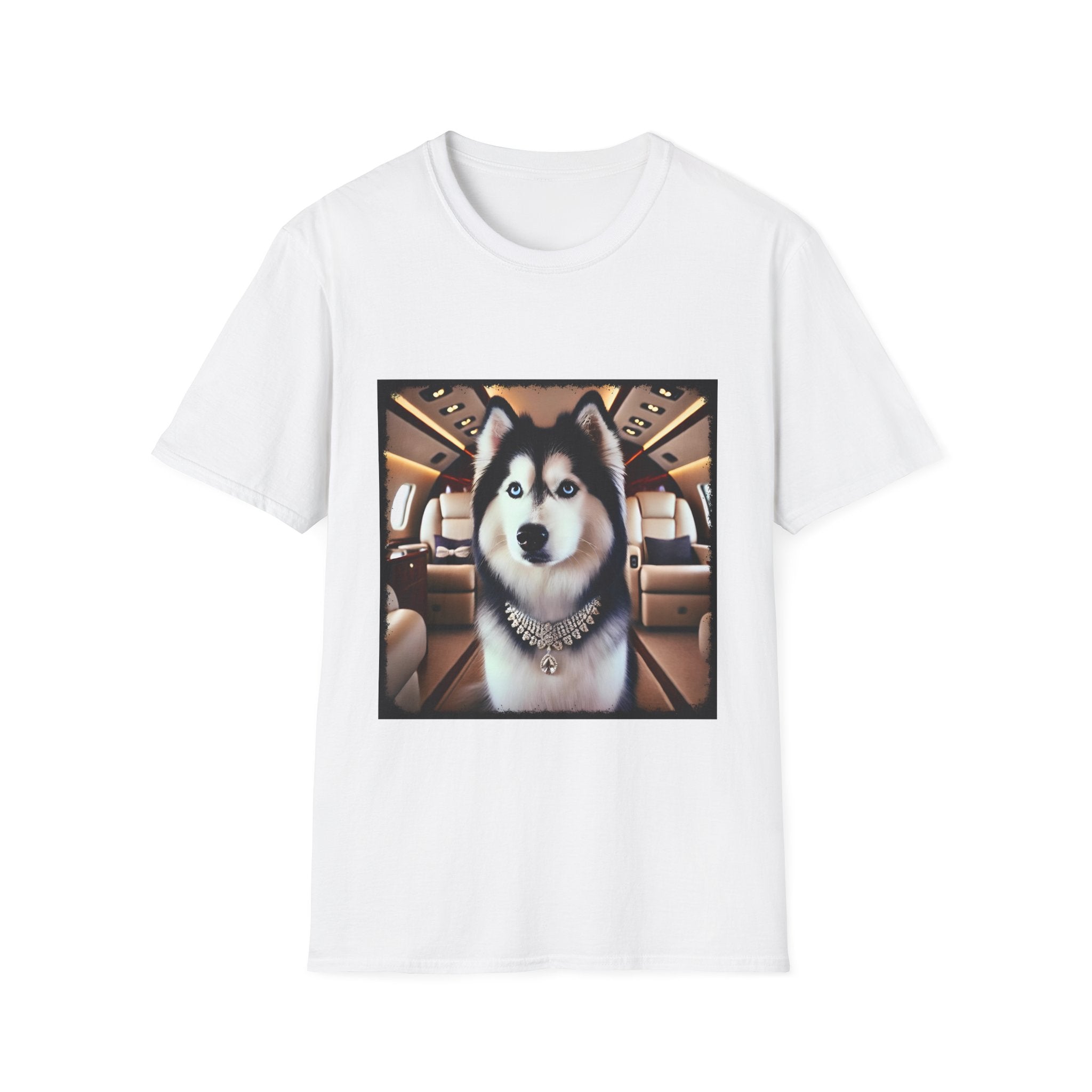 Siberian Husky Frequent Flier | Unisex Dog T-Shirt