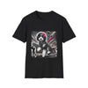 Bernedoodle B&W Pink Bold Rocker | Unisex Dog T-Shirt