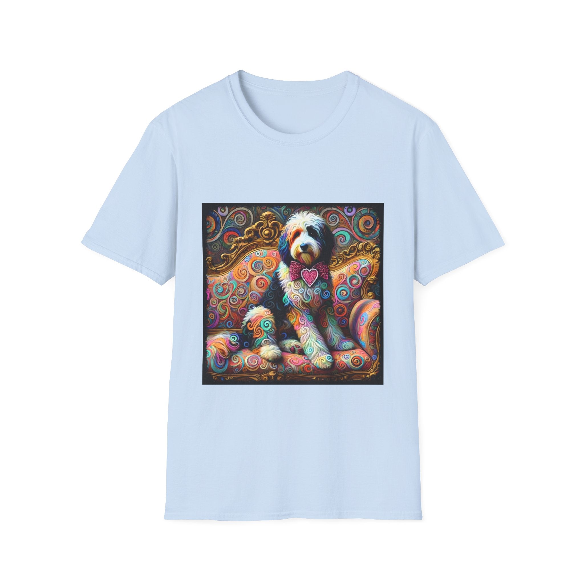 Bernedoodle Love Swirl | Unisex Dog T-Shirt