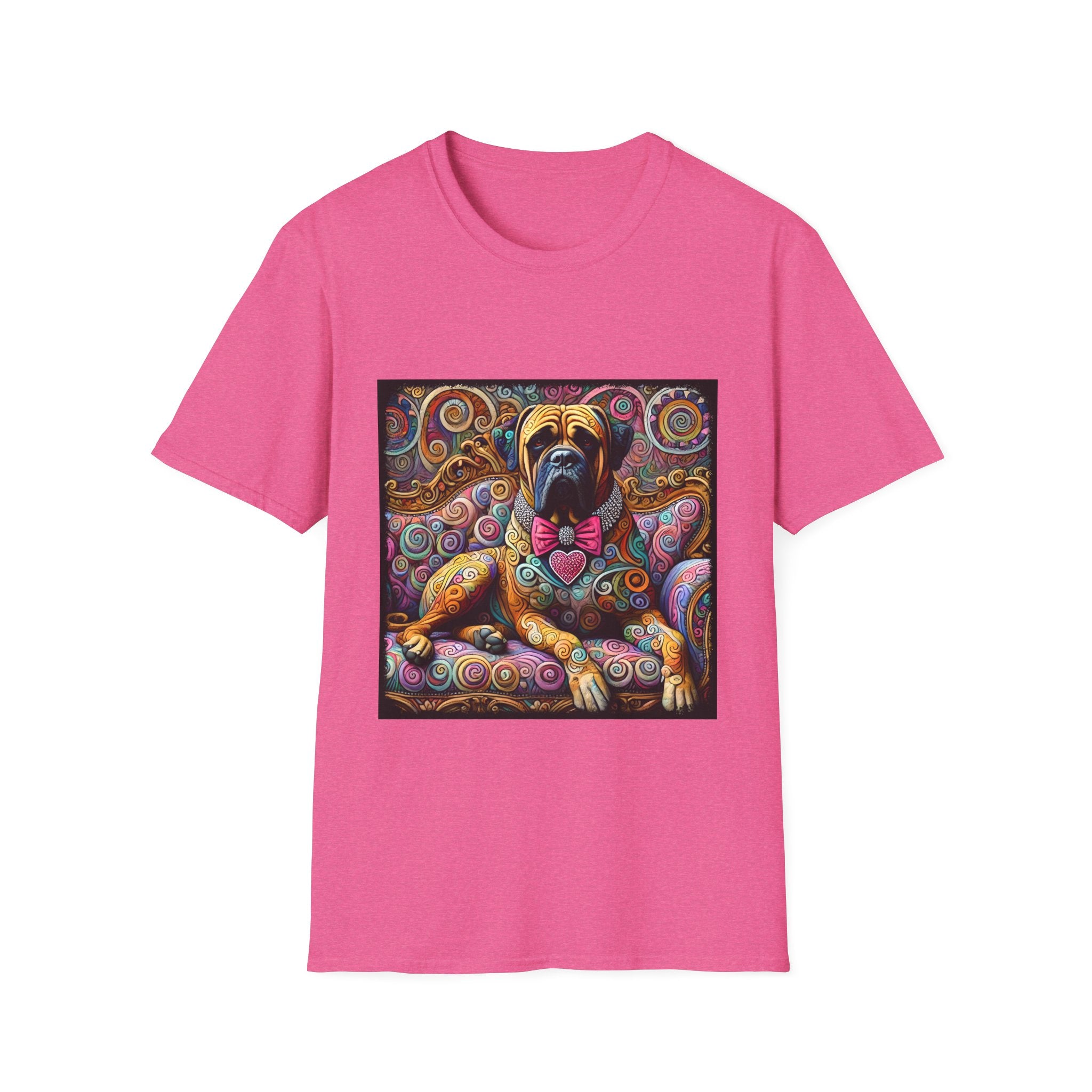 Bullmastiff Love Swirl | Unisex Dog T-Shirt