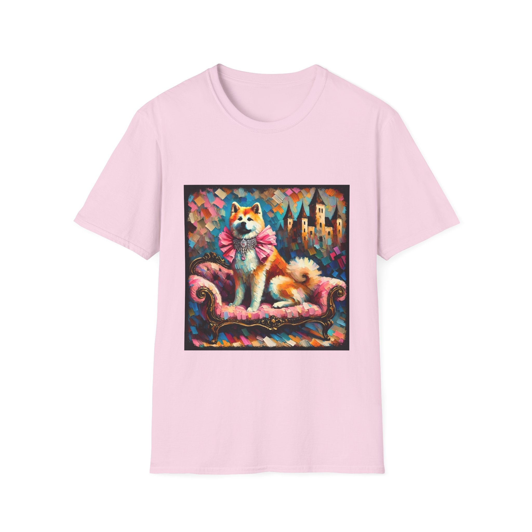 Akita Diamond Princess Classic | Unisex Dog T-Shirt