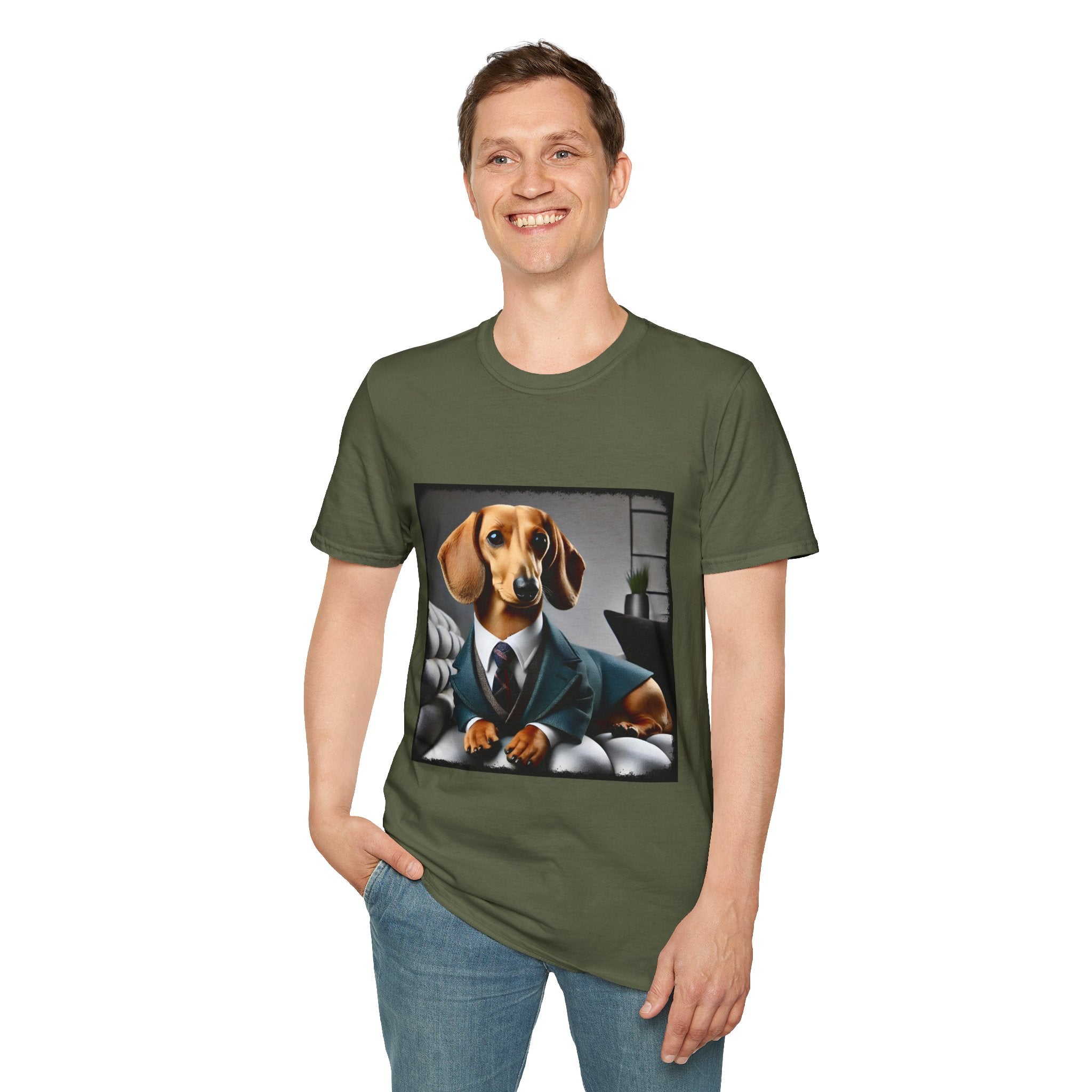Dachshund Top Dog | Unisex Dog T-Shirt