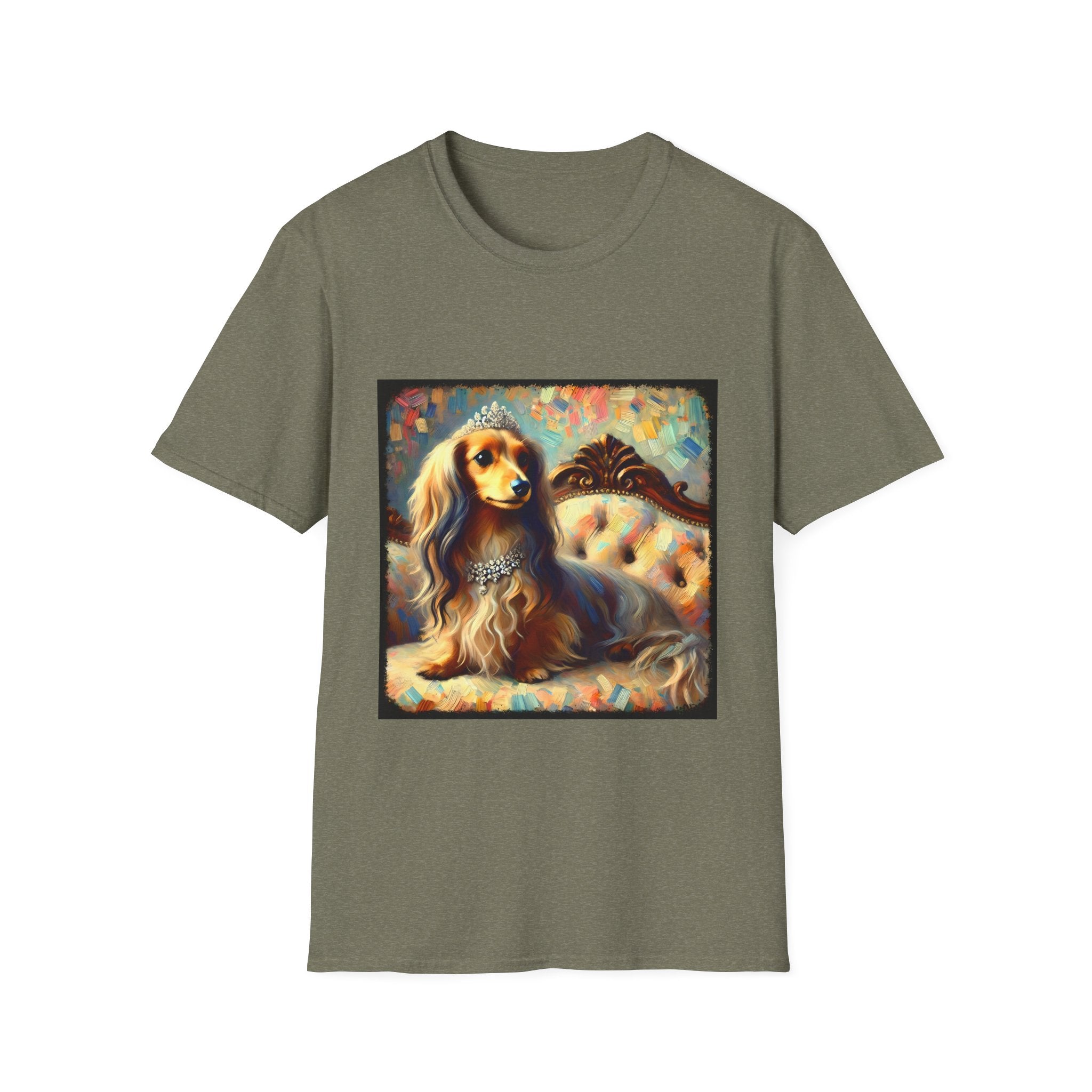 Dachshund Diamond Pastel Classic | Unisex Dog T-Shirt