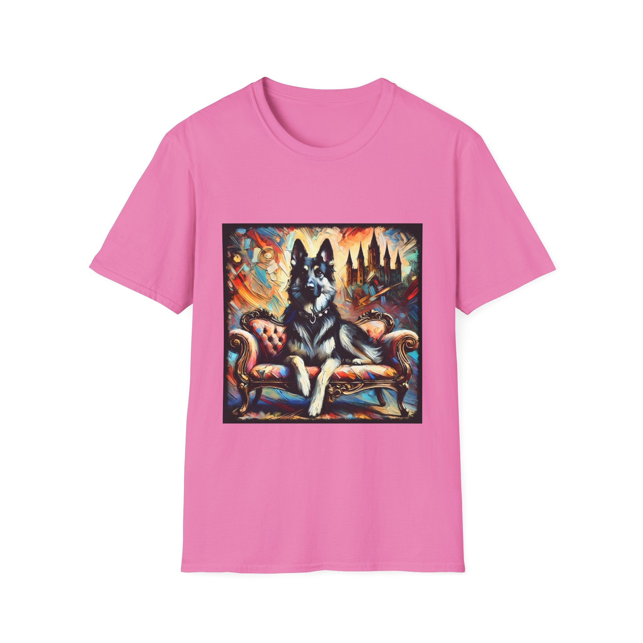 German Shepherd Vibrant Classic | Unisex Dog T-Shirt