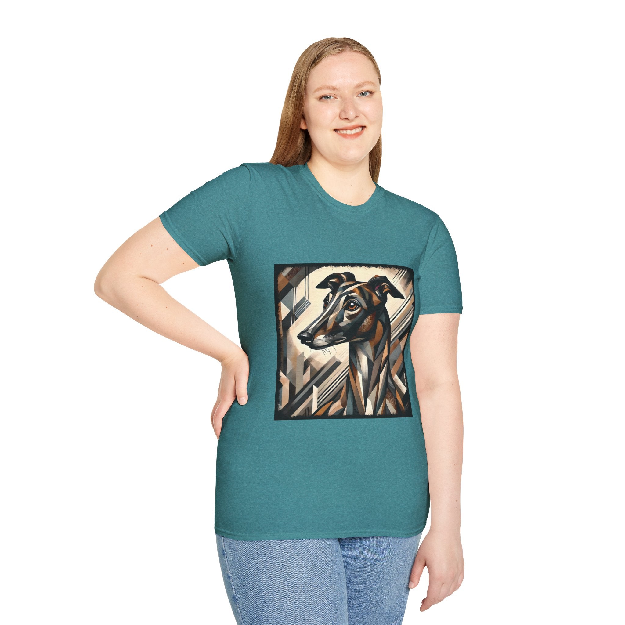 Greyhound Bold Geometric | Unisex Dog T-Shirt
