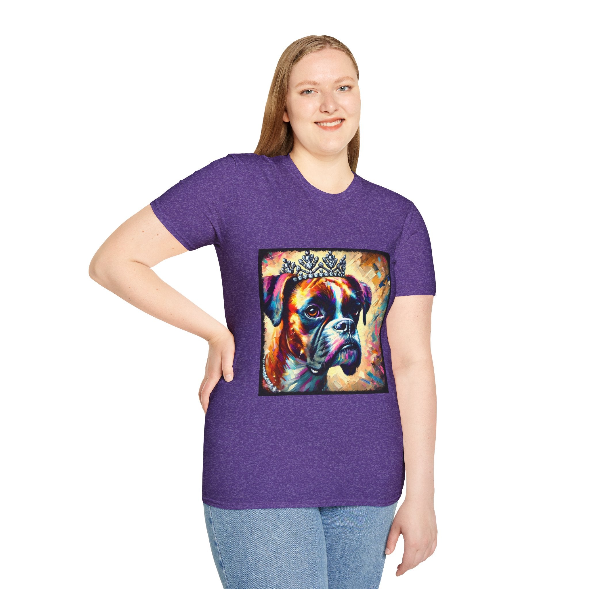 Boxer Bold Princess Classic | Unisex Dog T-Shirt