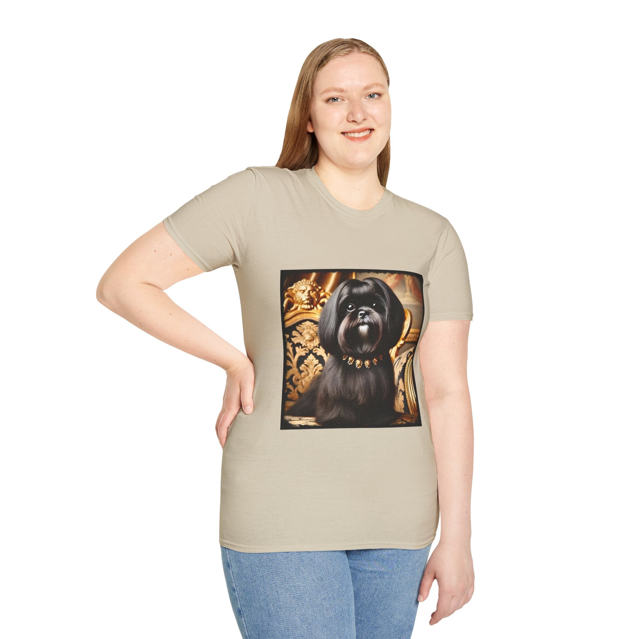 Shih Tzu Gold Drip | Unisex Dog T-Shirt