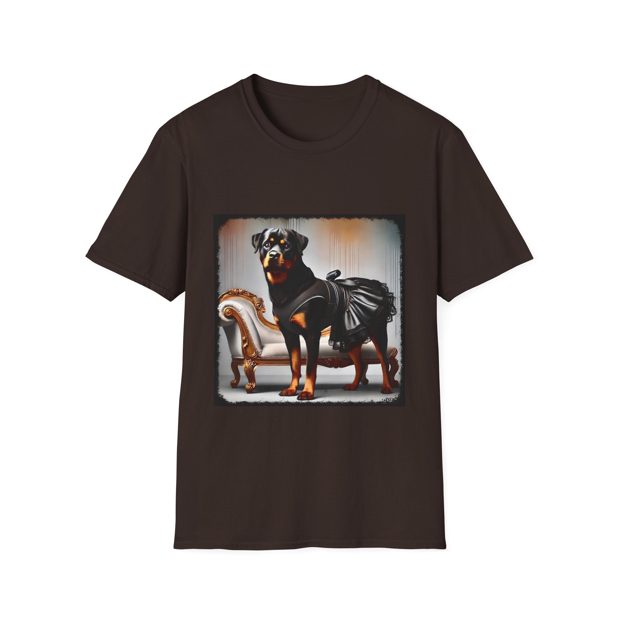 Rottweiler Leather & Lace | Unisex Dog T-Shirt