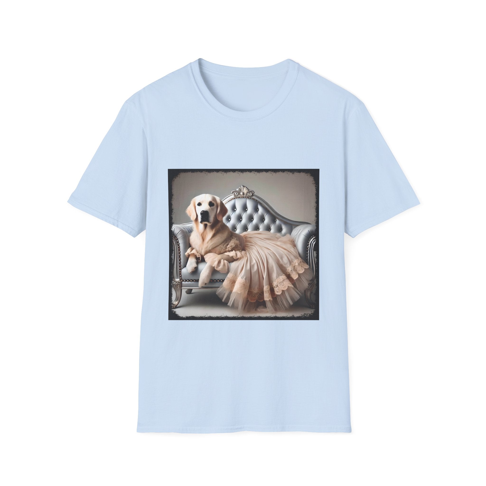 Golden Retriever Elegant Glamour | Unisex Dog T-Shirt