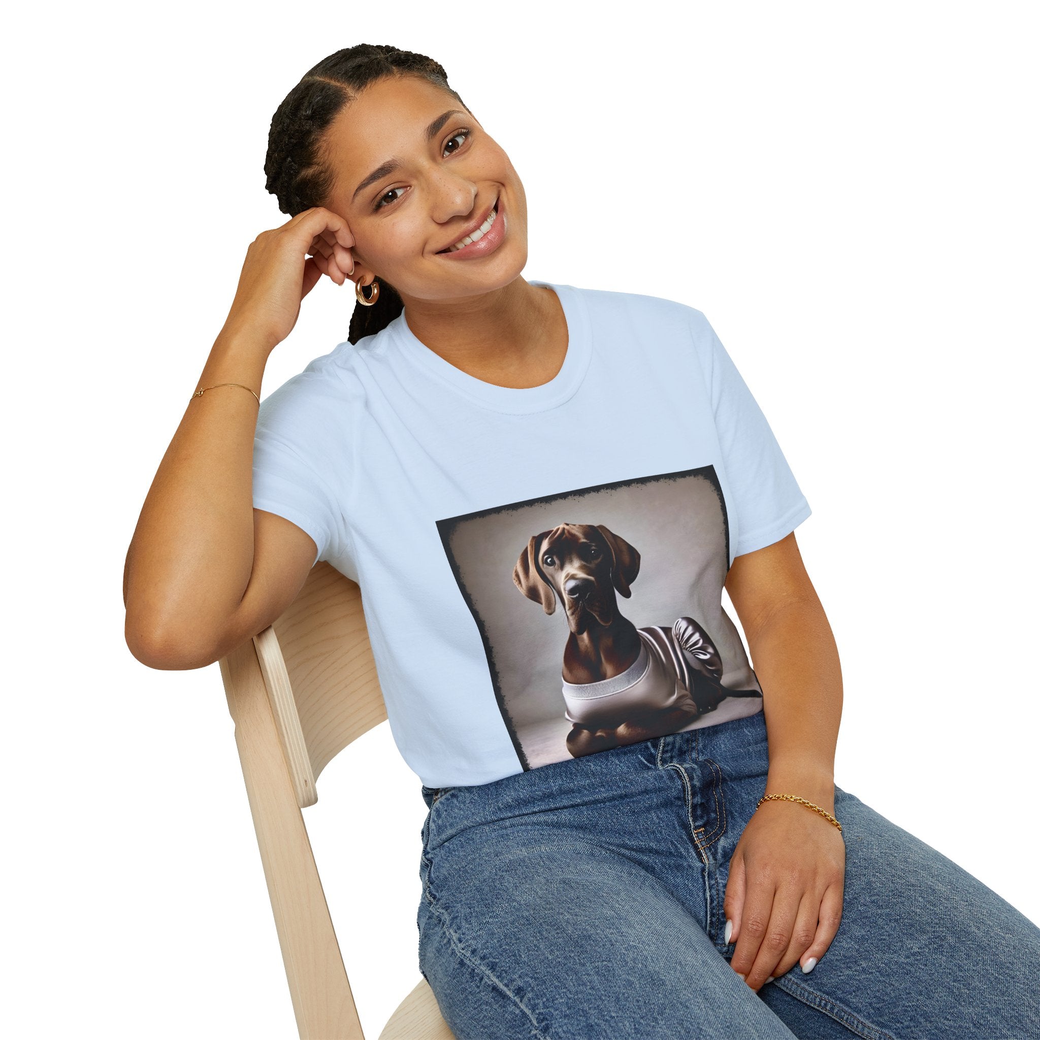 Great Dane Platinum Star | Unisex Dog T-Shirt