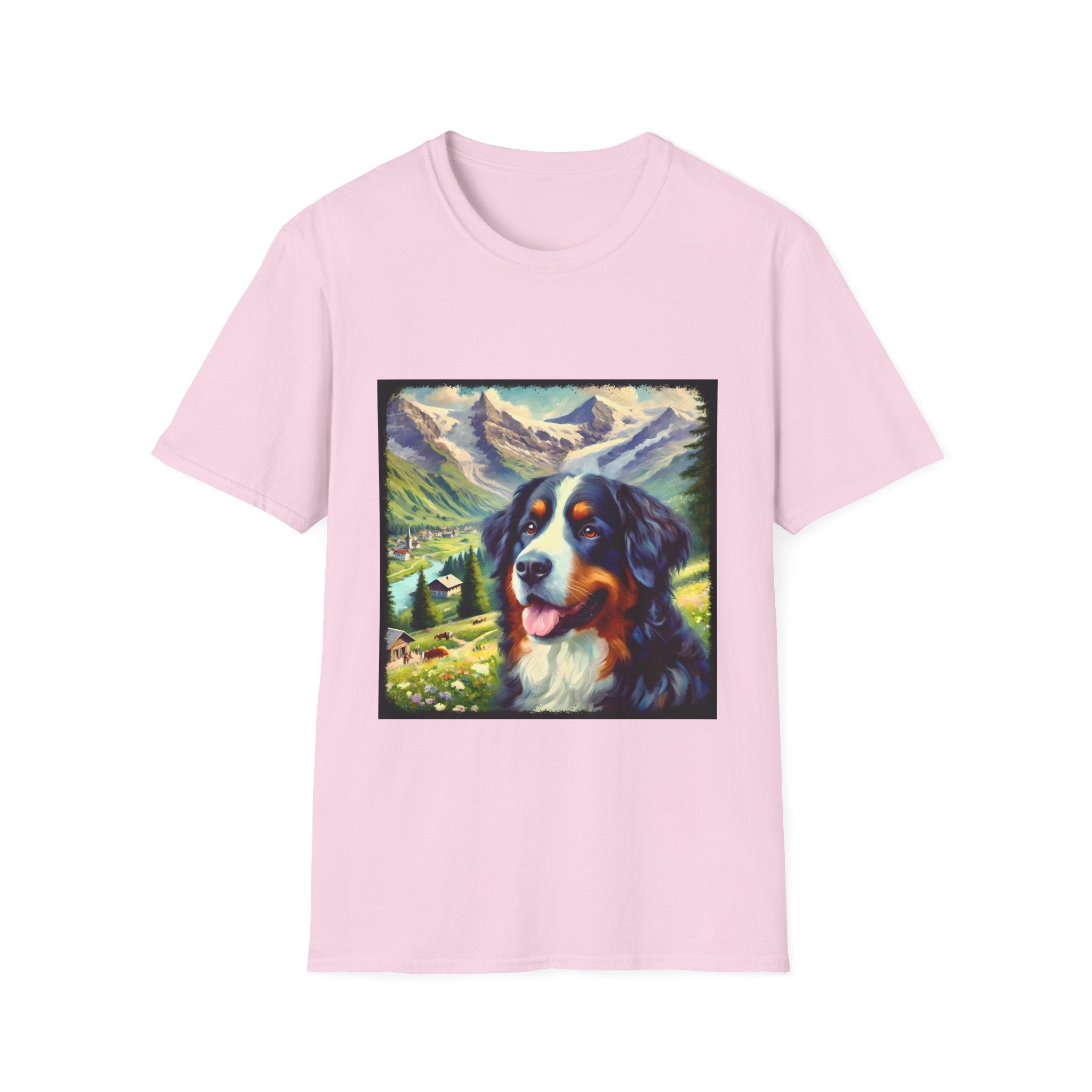 Bernese Mountain Dog Swiss Classic | Unisex Dog T-Shirt