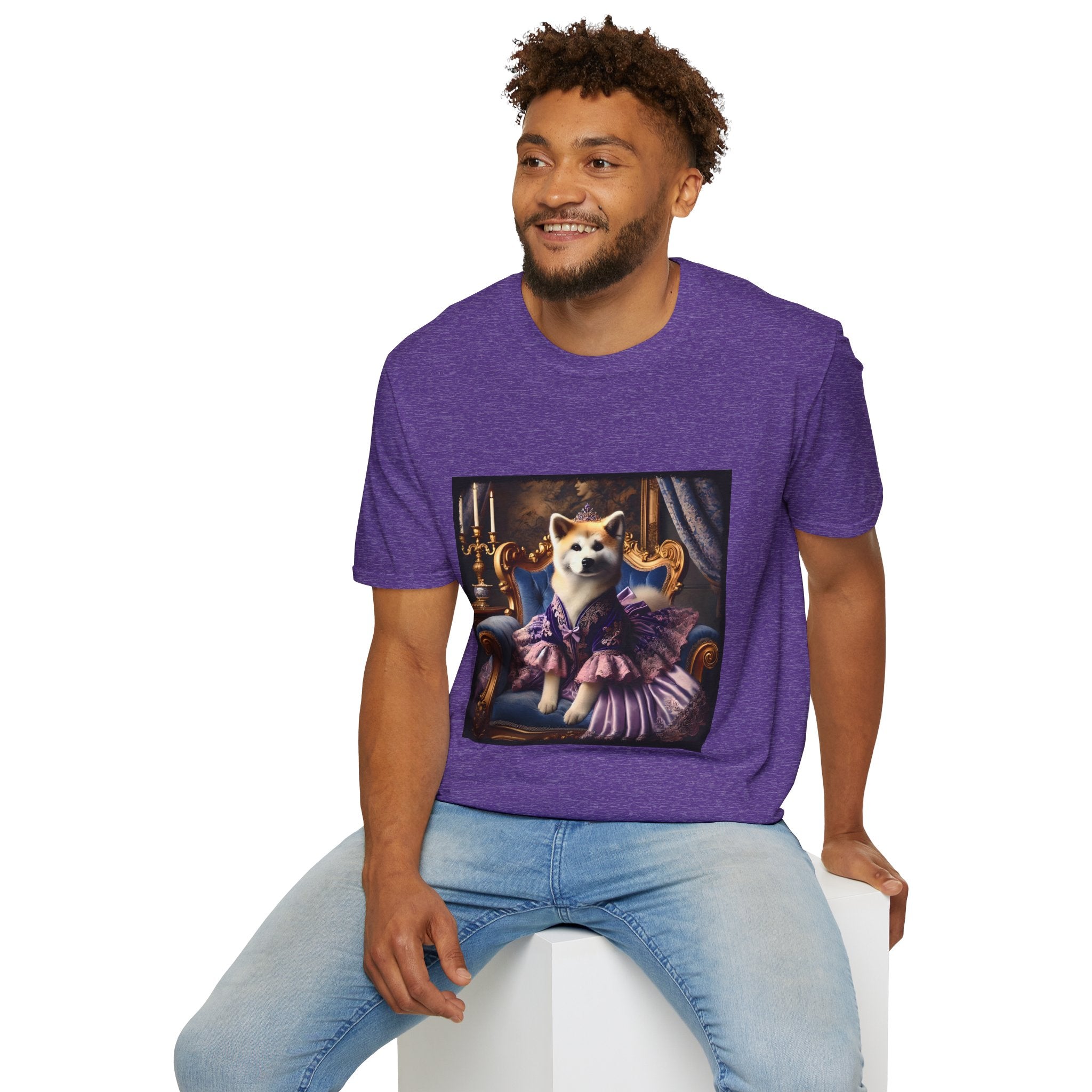Akita Lilac Luxe | Unisex Dog T-Shirt