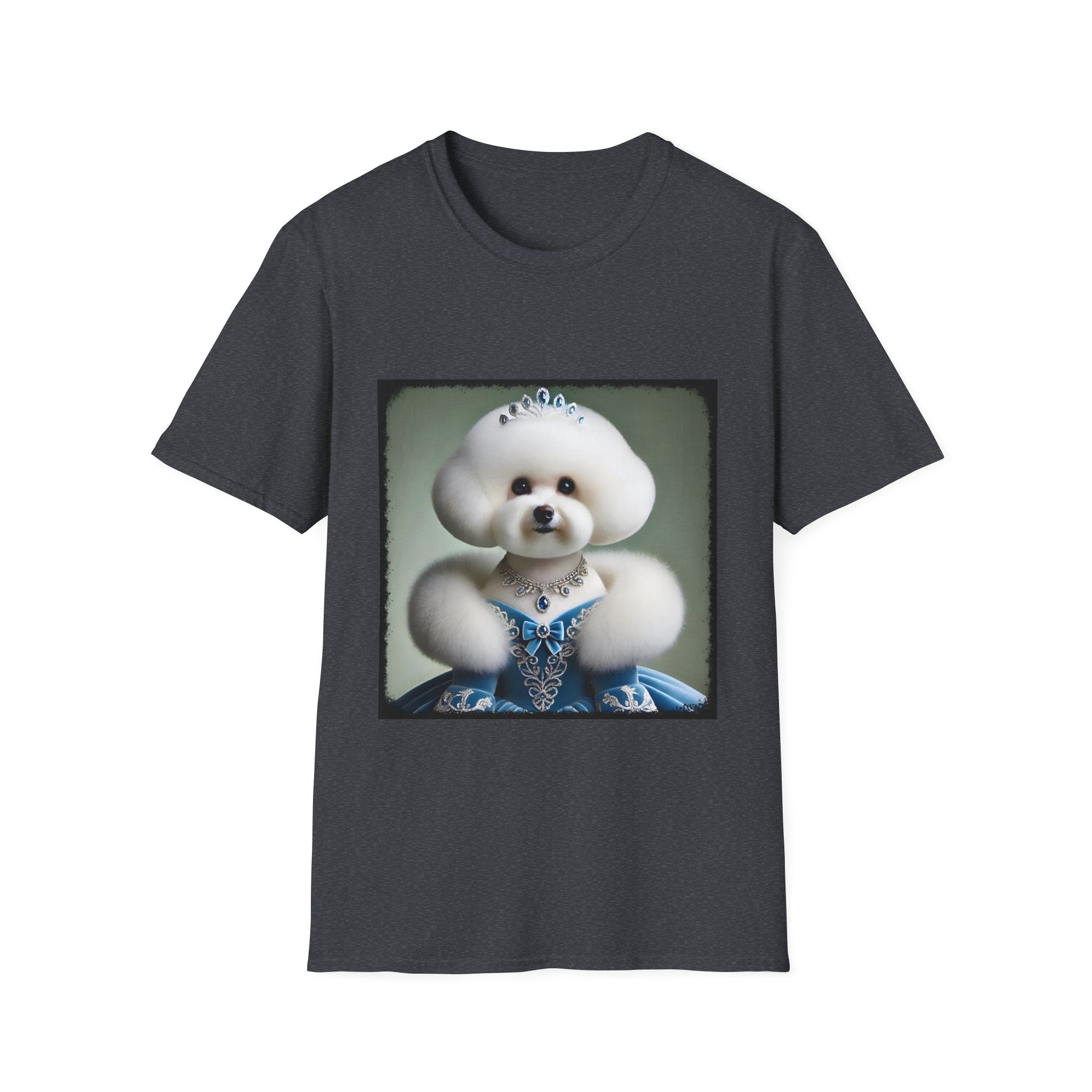 Bichon Frise Blue Belle | Unisex Dog T-Shirt