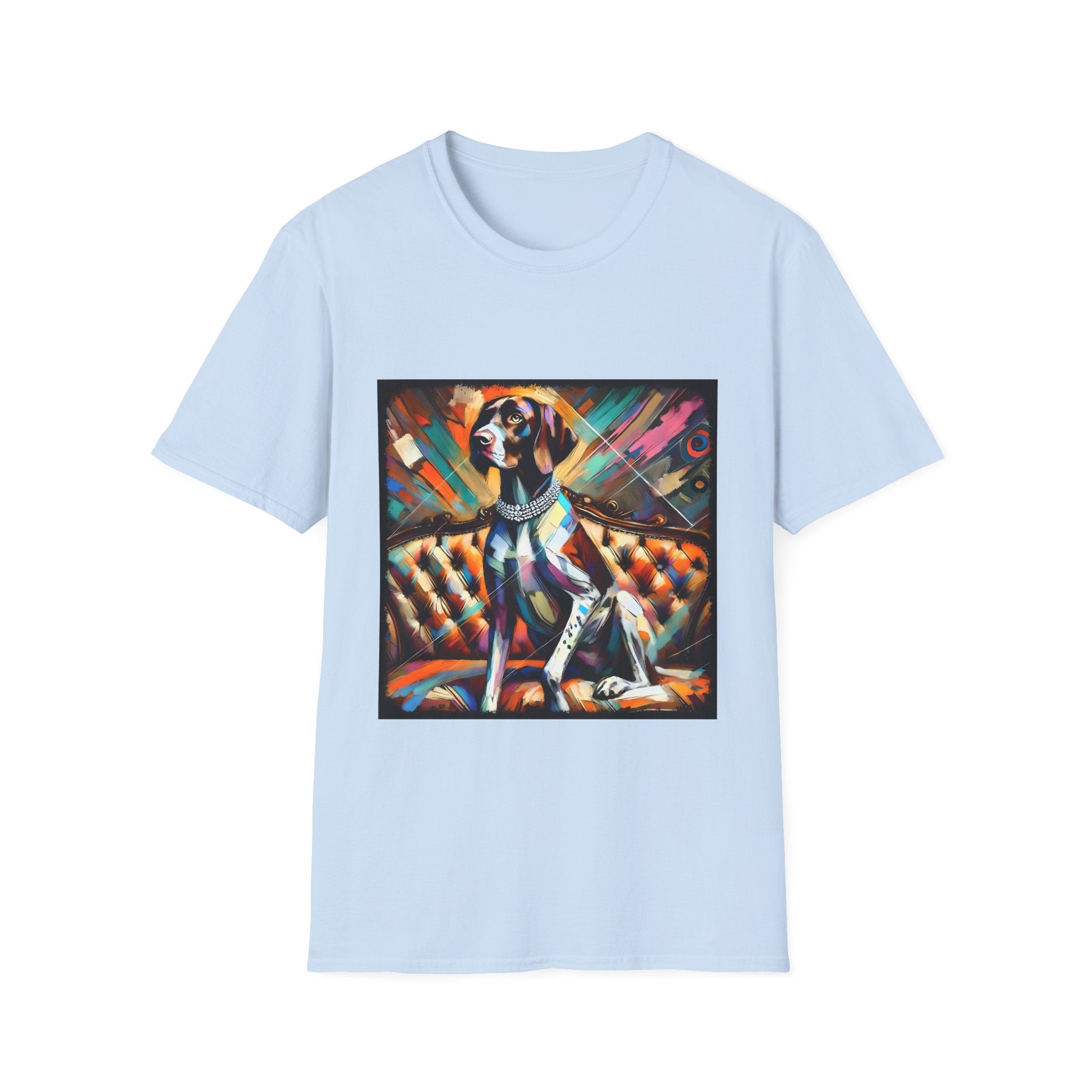 German Shorthaired Pointer Bold Diamond Classic | Unisex Dog T-Shirt