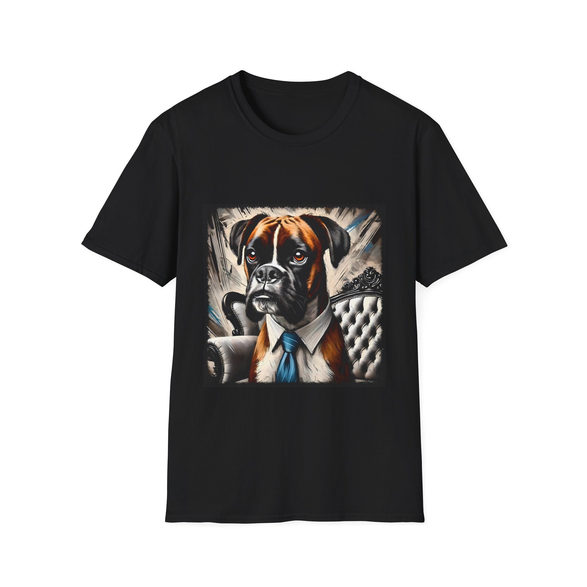 Boxer Bold Gentleman | Unisex Dog T-Shirt