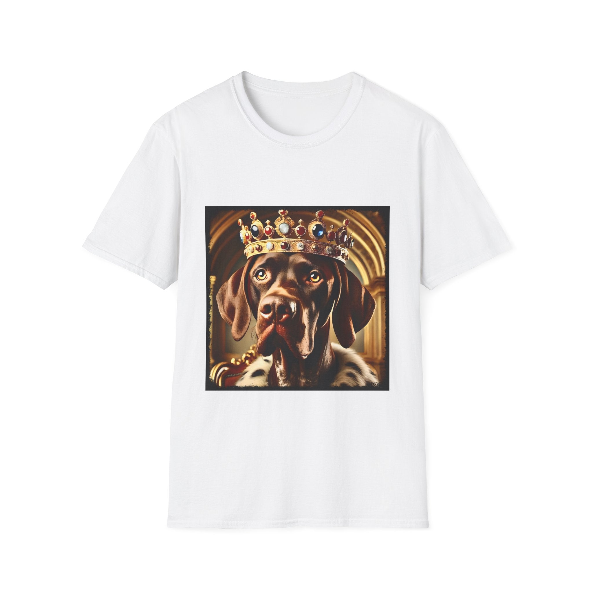 German Shorthaired Pointer Royal King | Unisex Dog T-Shirt