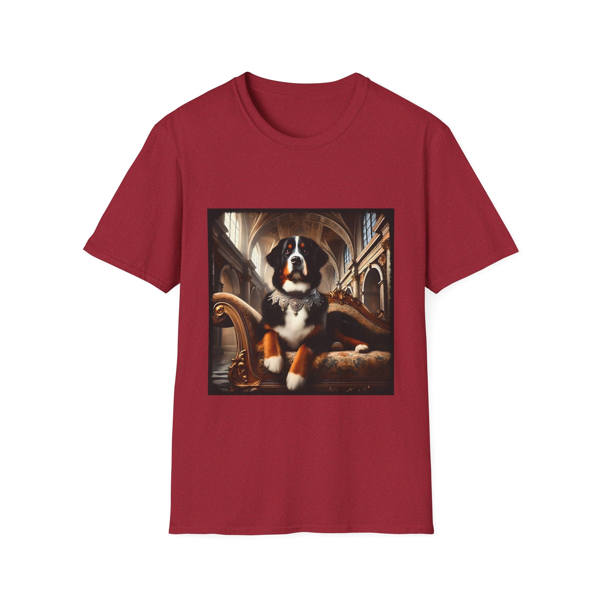 Bernese Mountain Dog Posh Princess | Unisex Dog T-Shirt