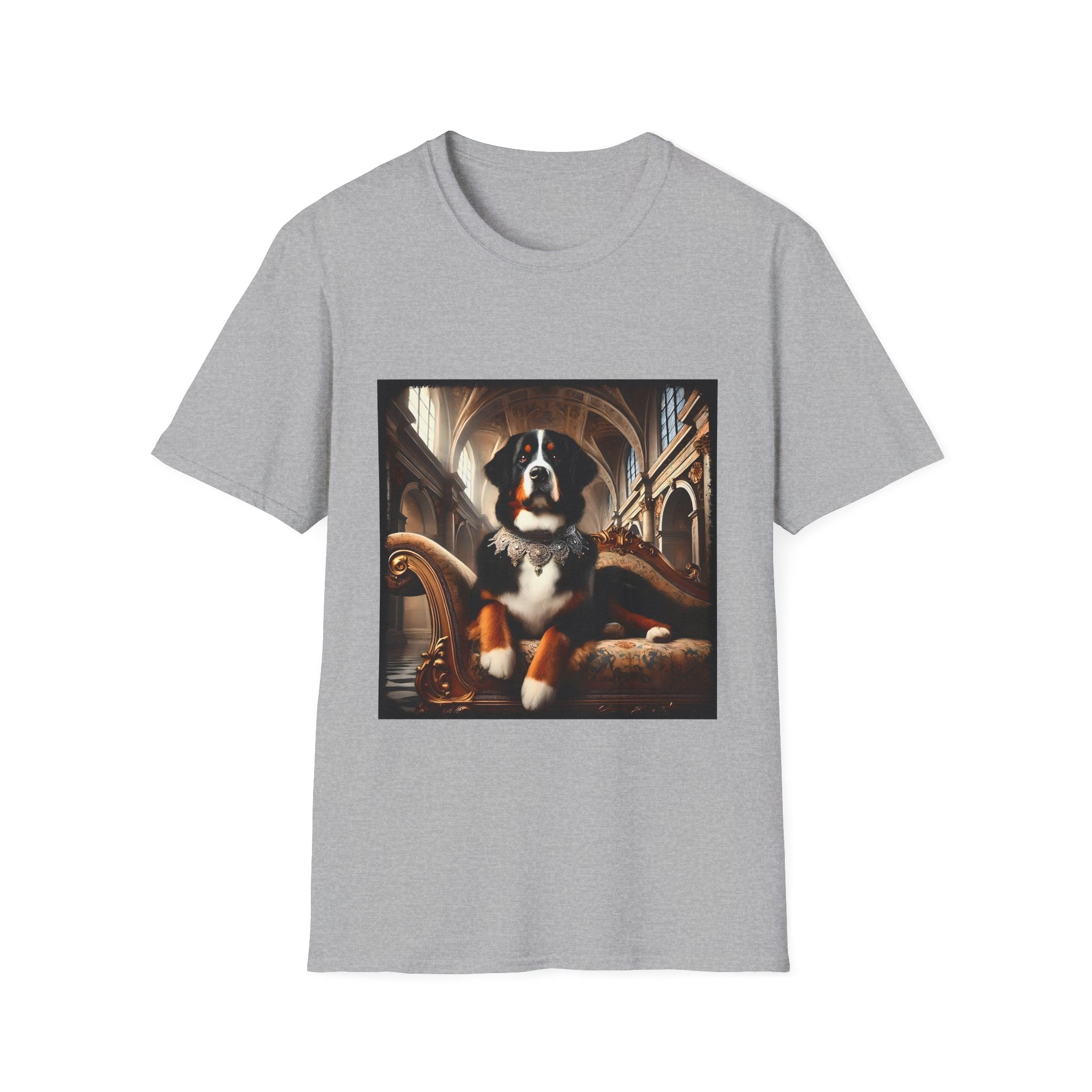 Bernese Mountain Dog Posh Princess | Unisex Dog T-Shirt