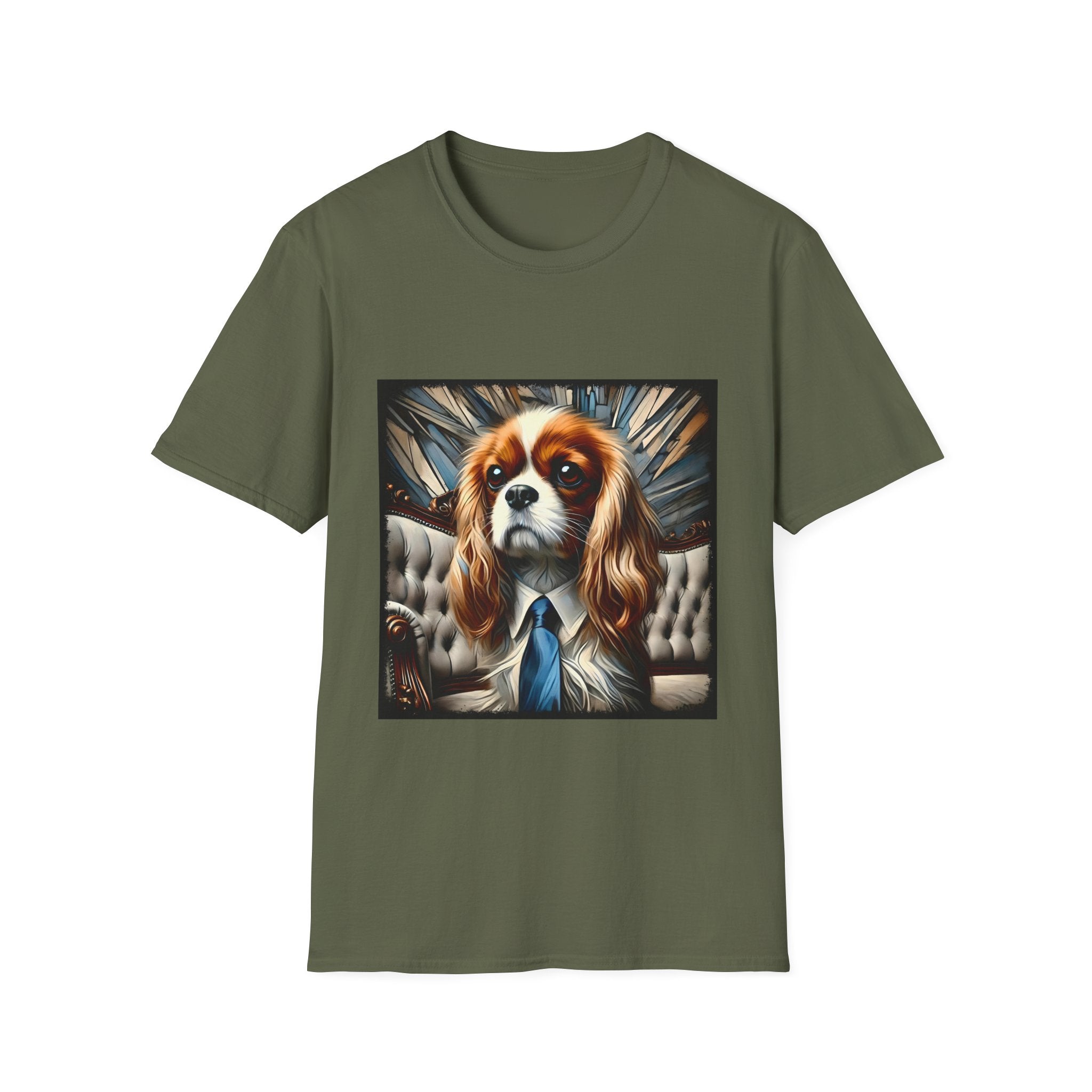 Cavalier King Charles Spaniel Sharp Pup | Unisex Dog T-Shirt