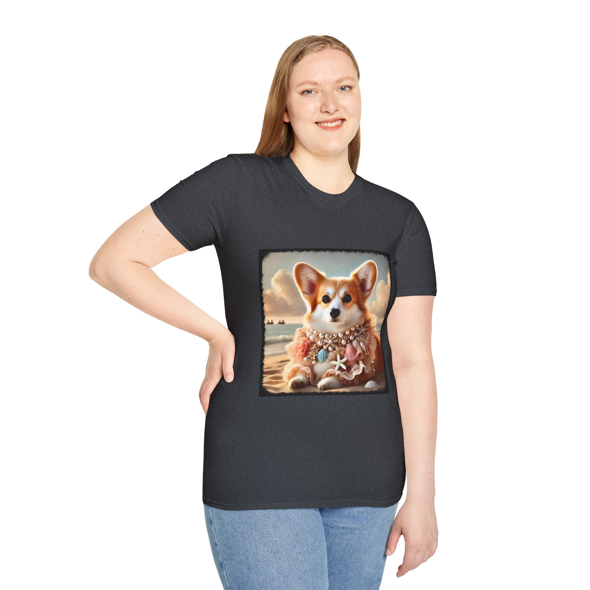 Pembroke Welsh Corgi Ocean Queen | Unisex Dog T-Shirt