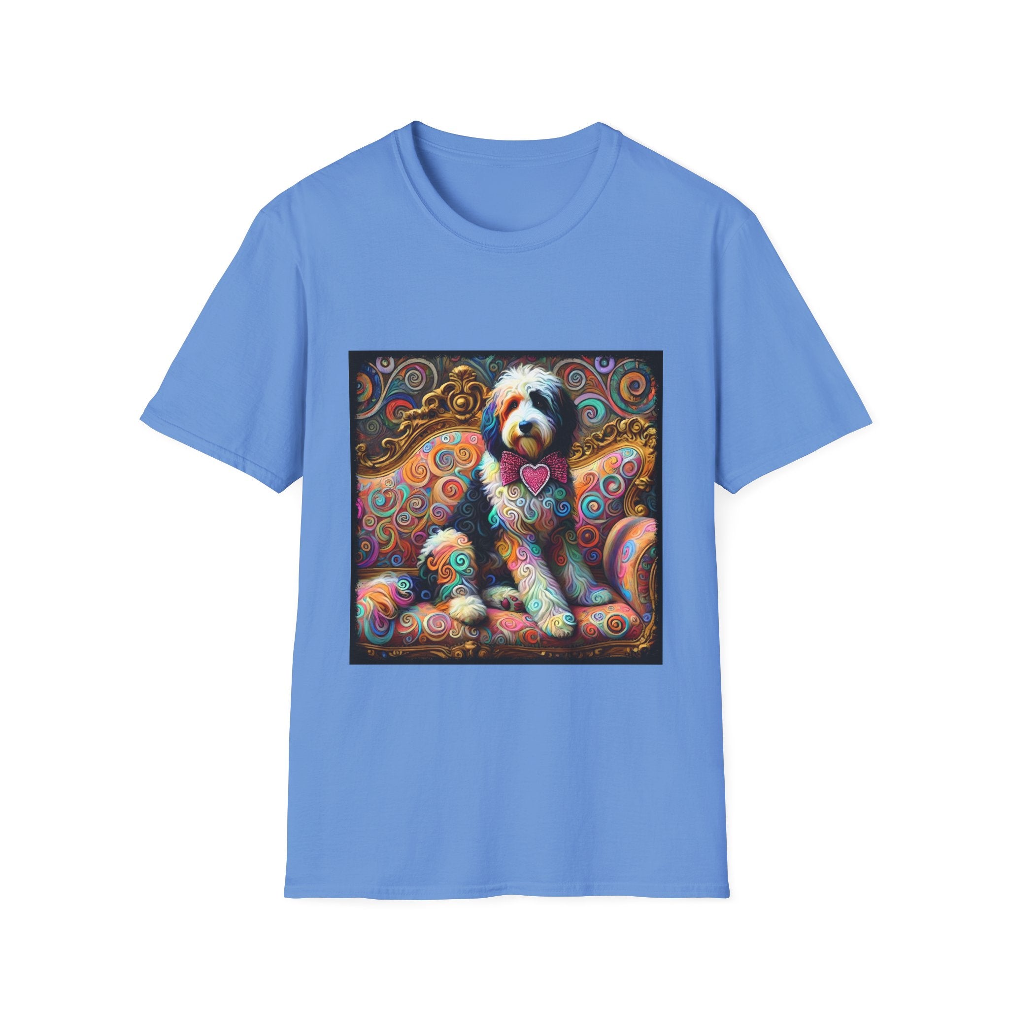 Bernedoodle Love Swirl | Unisex Dog T-Shirt