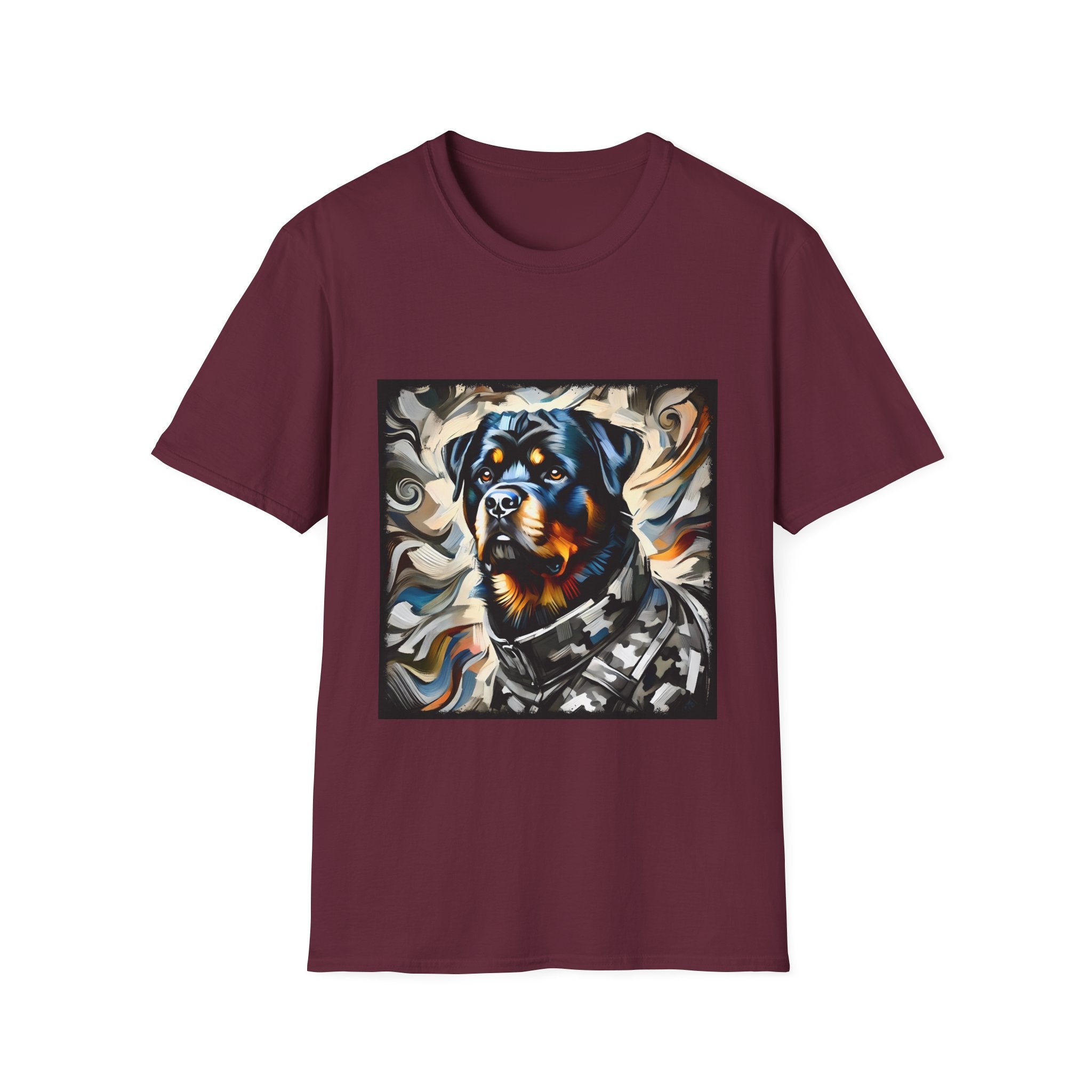 Rottweiler Bold Camo Classic | Unisex Dog T-Shirt
